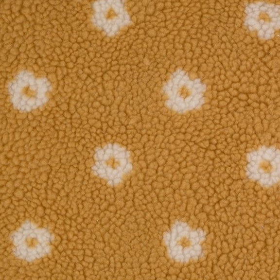 Sherpa fleuri moutarde