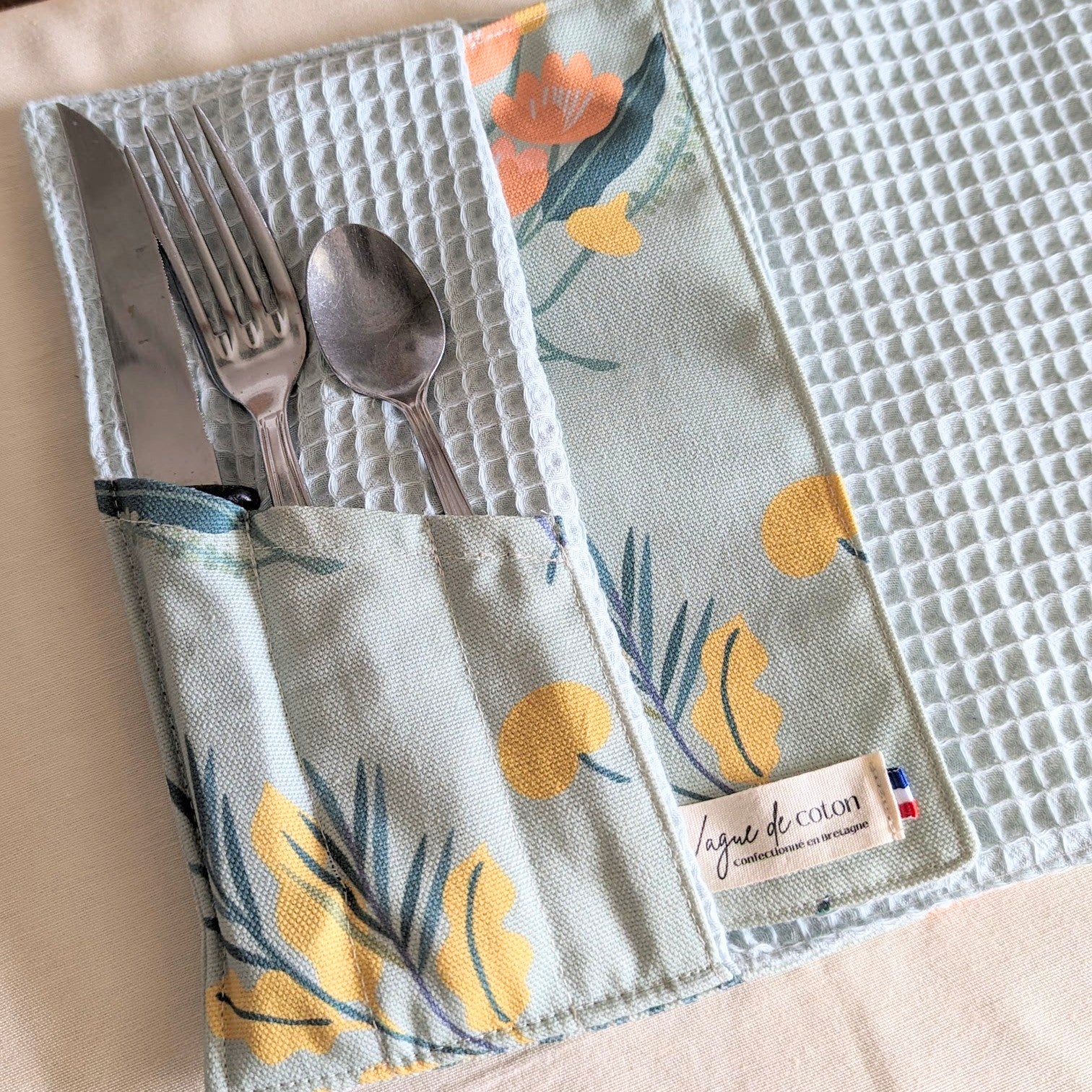 Trousse Tuto Sac Set De Table Set De Table Etui Couverts Tissu