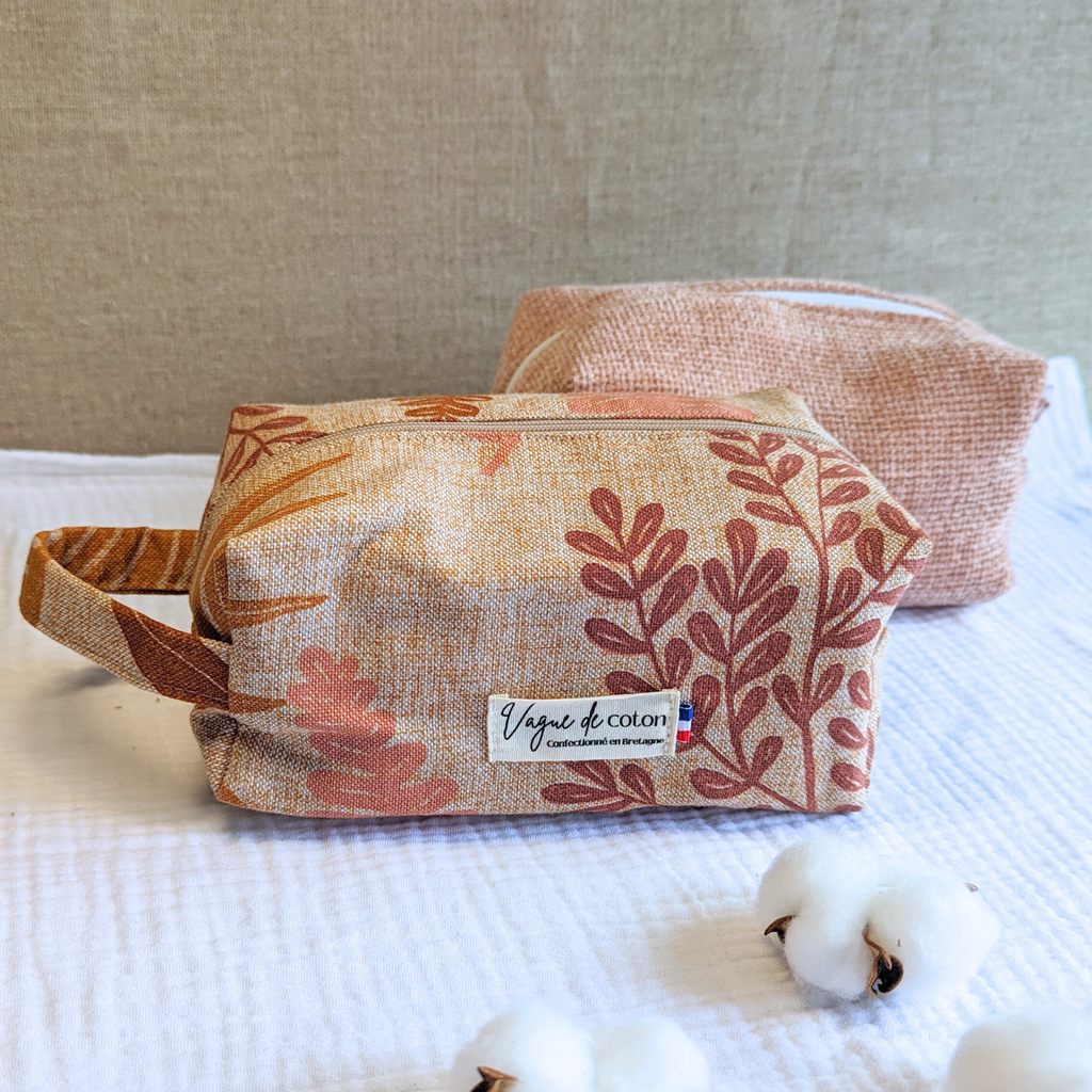 Petite trousse de toilette personnalisée