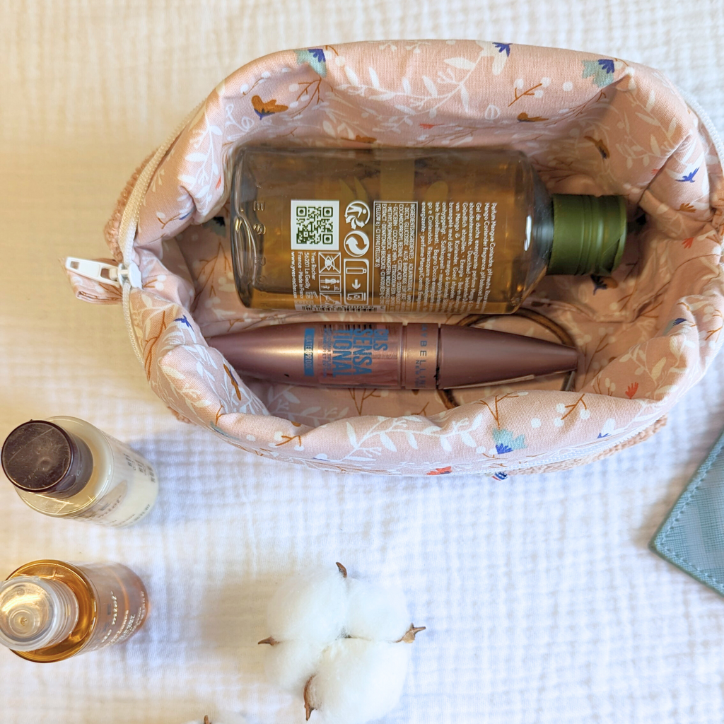 Petite trousse de toilette personnalisée