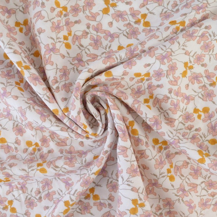 Fleurs délicates roses