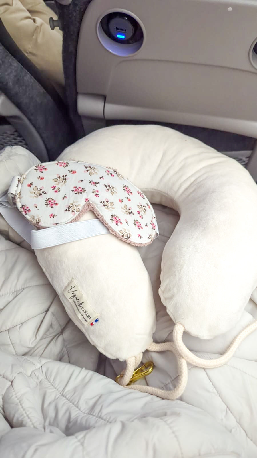 Coussin de voyage personnalisé
