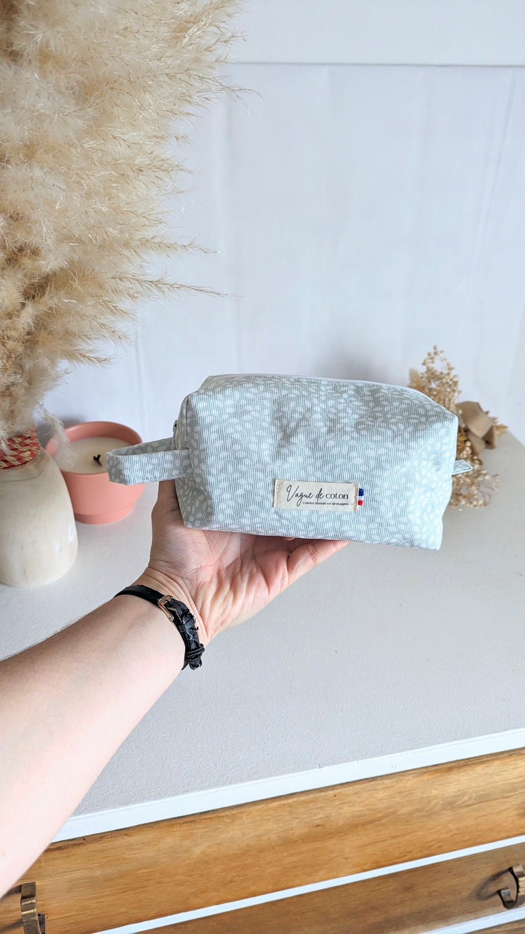 Petite trousse de toilette personnalisée