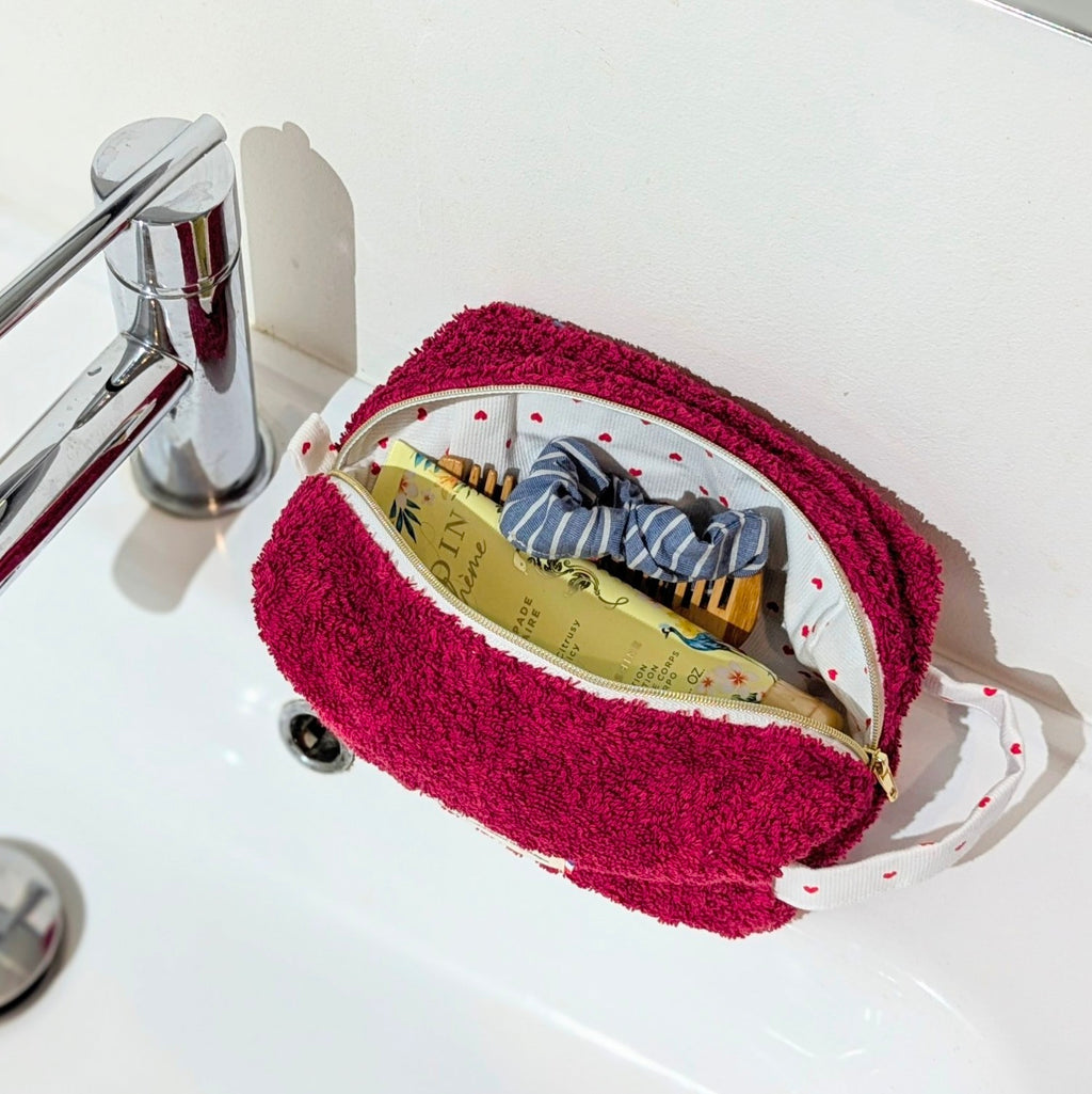 Petite trousse de toilette personnalisée