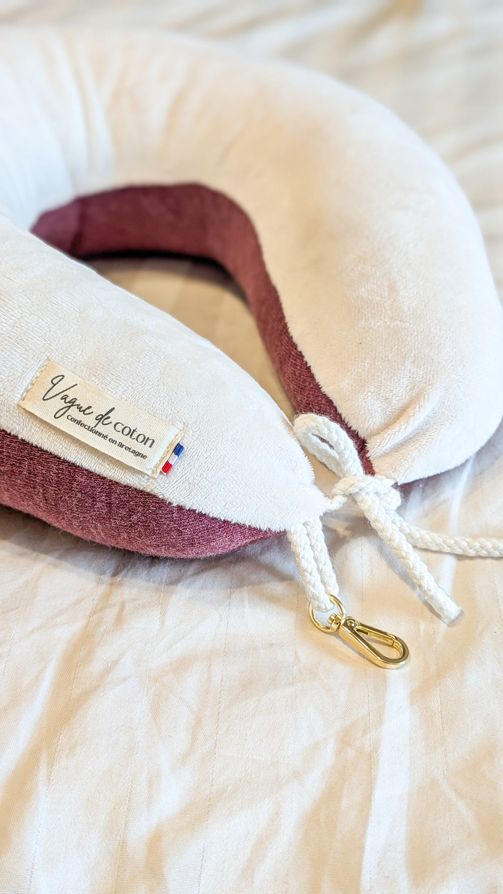Coussin de voyage personnalisé
