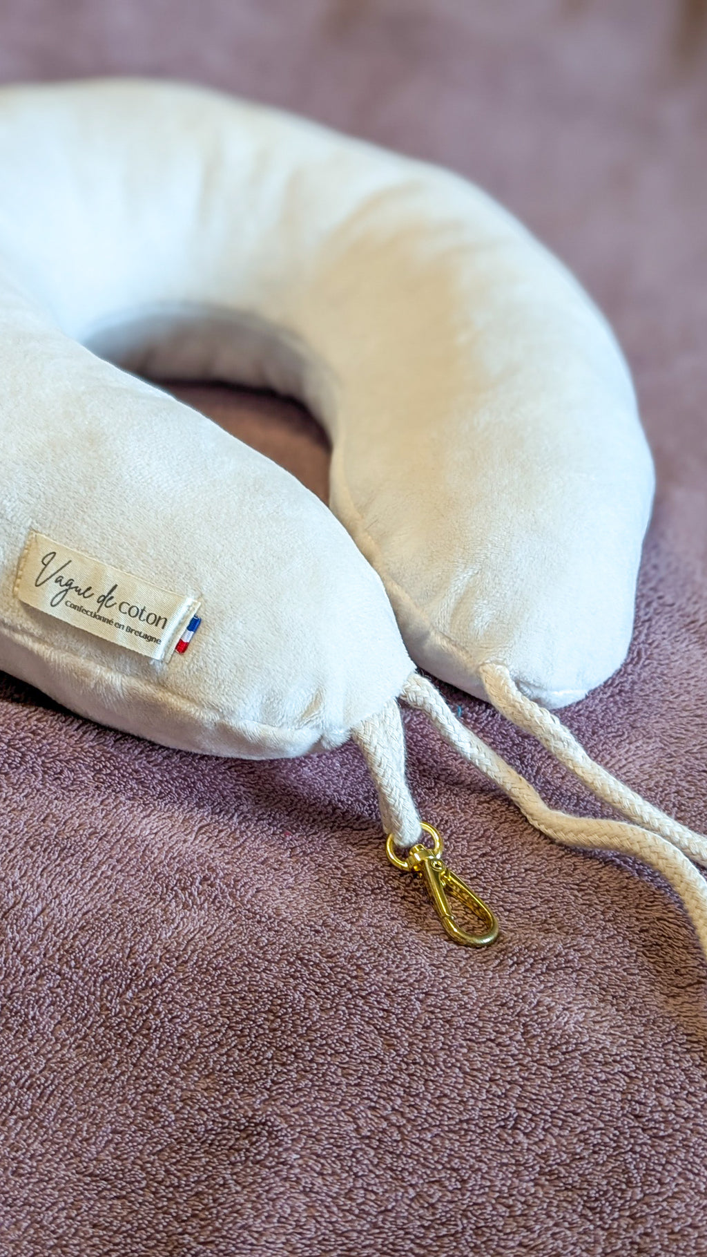 Coussin de voyage personnalisé