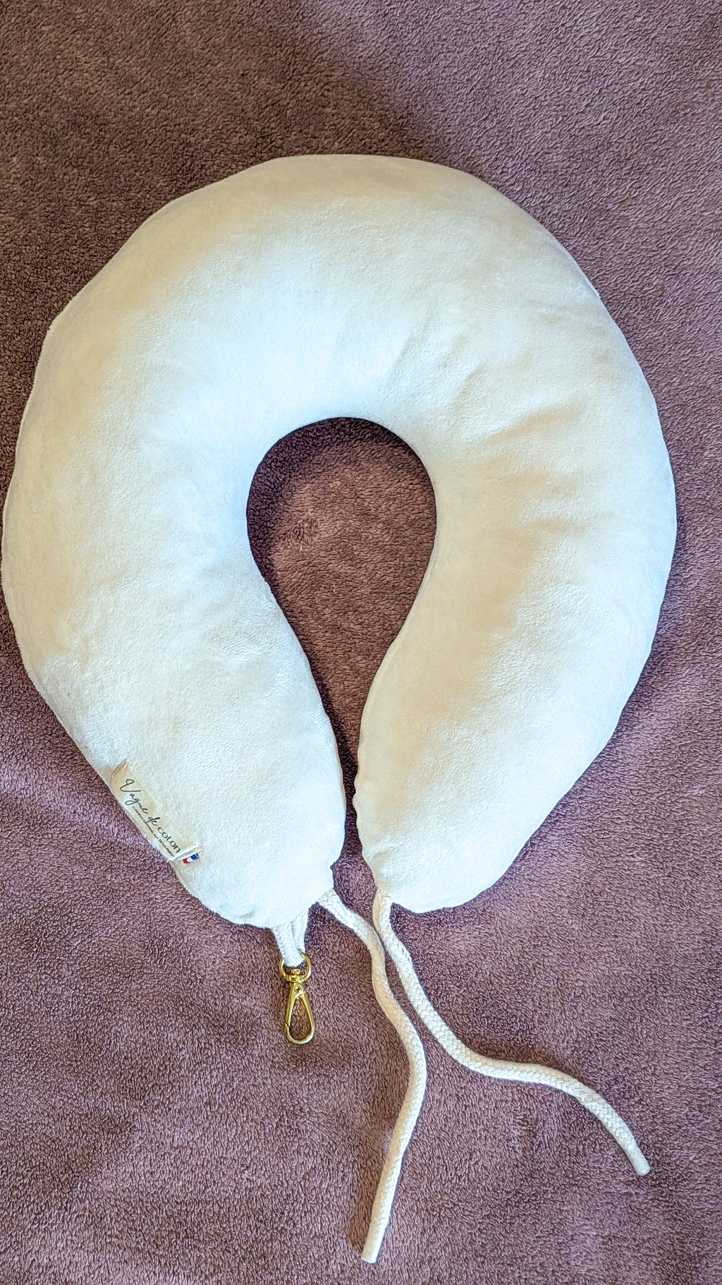 Coussin de voyage personnalisé