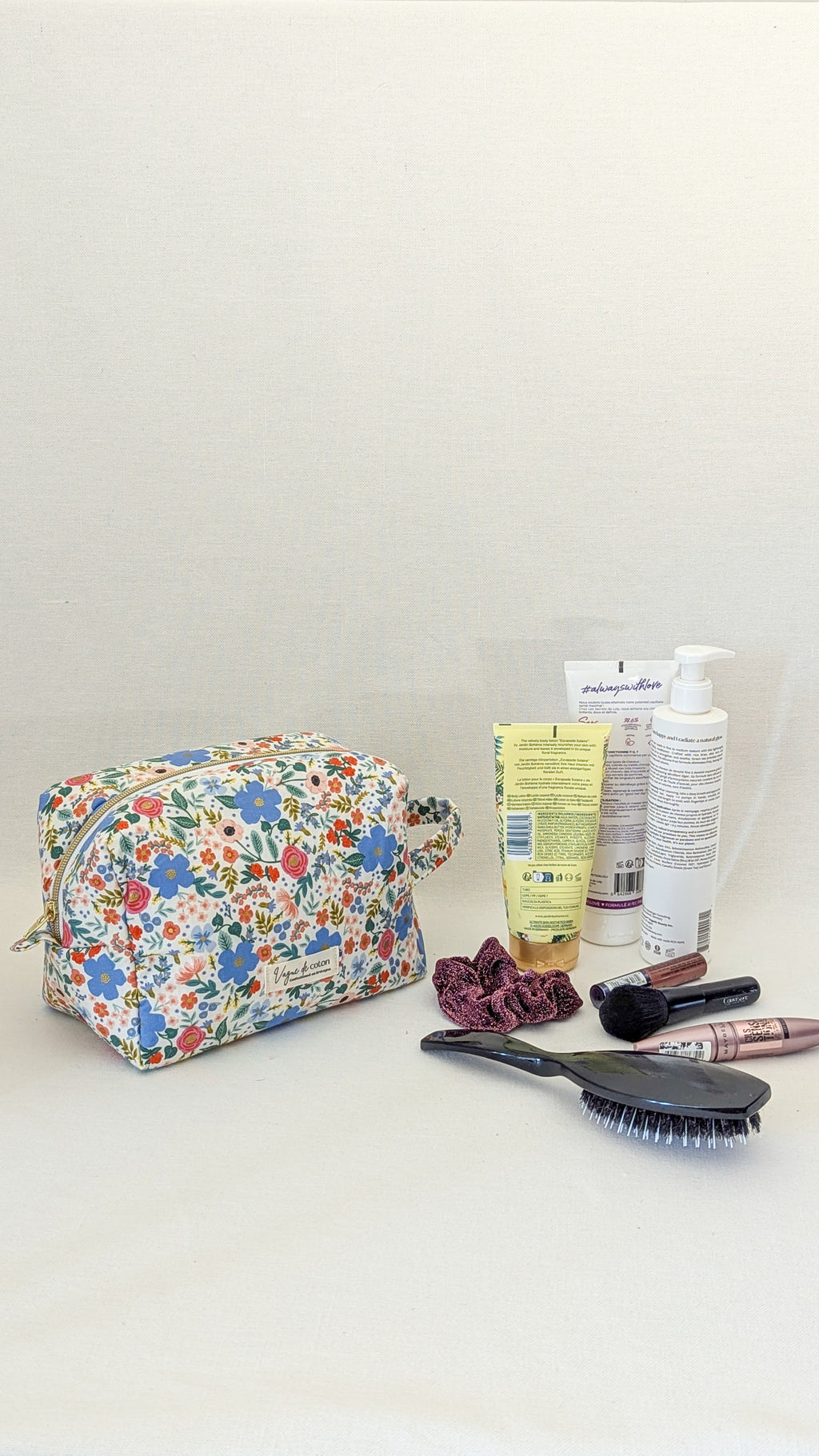 Grande trousse de toilette personnalisée
