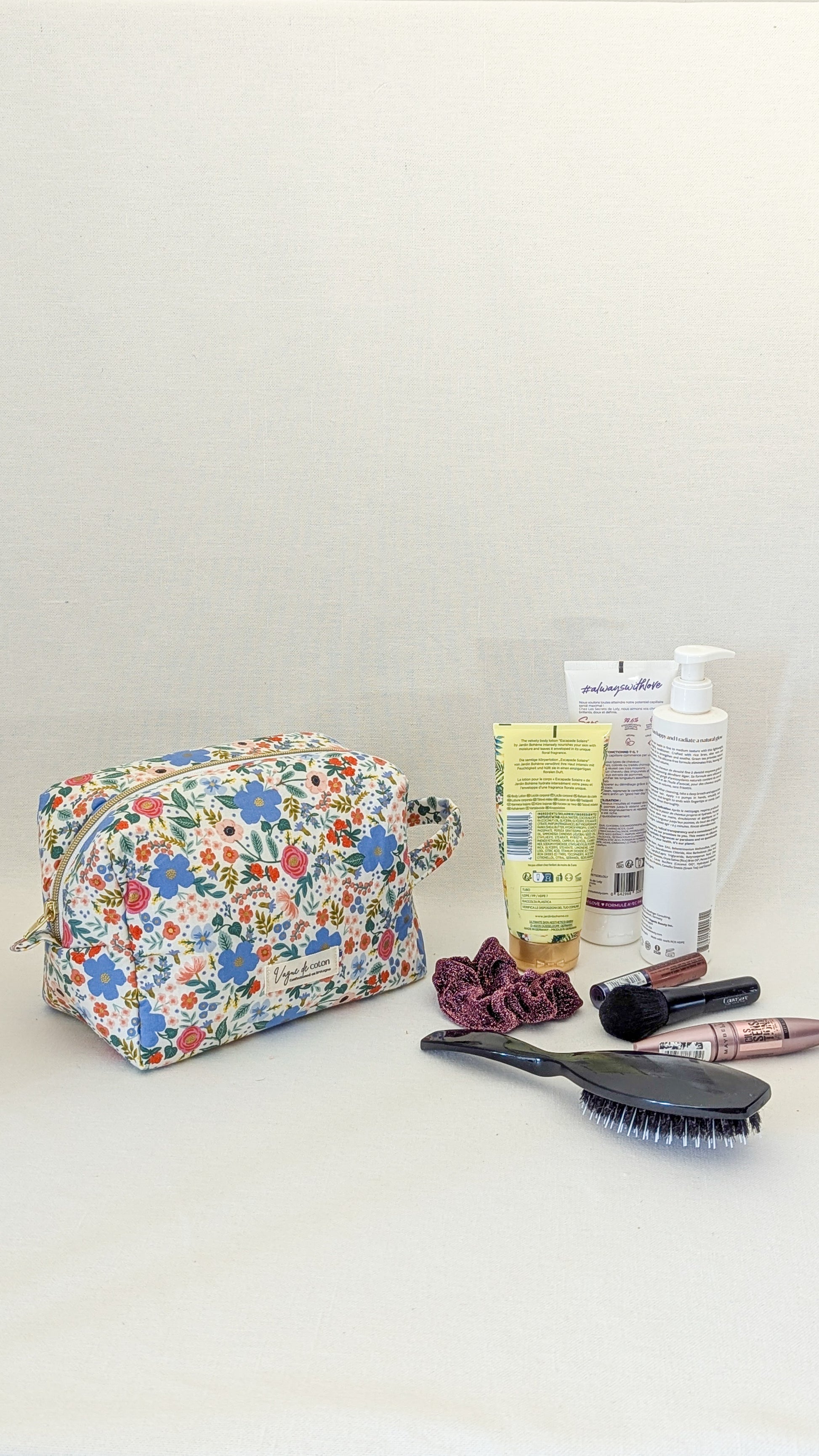 Grande trousse de toilette personnalisée