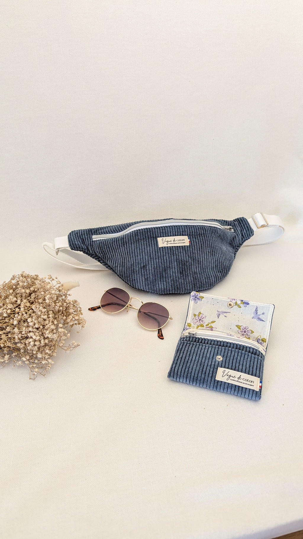 Sac banane Velours côtelé