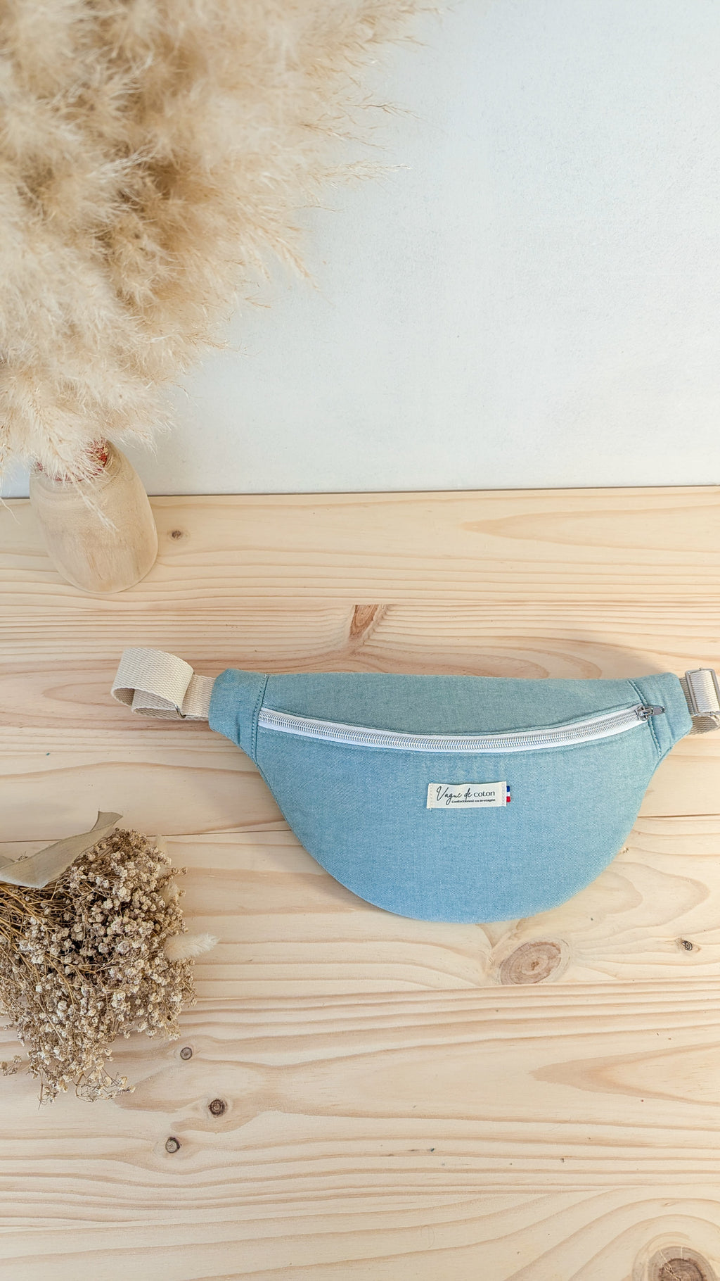 Sac banane Vert d'eau