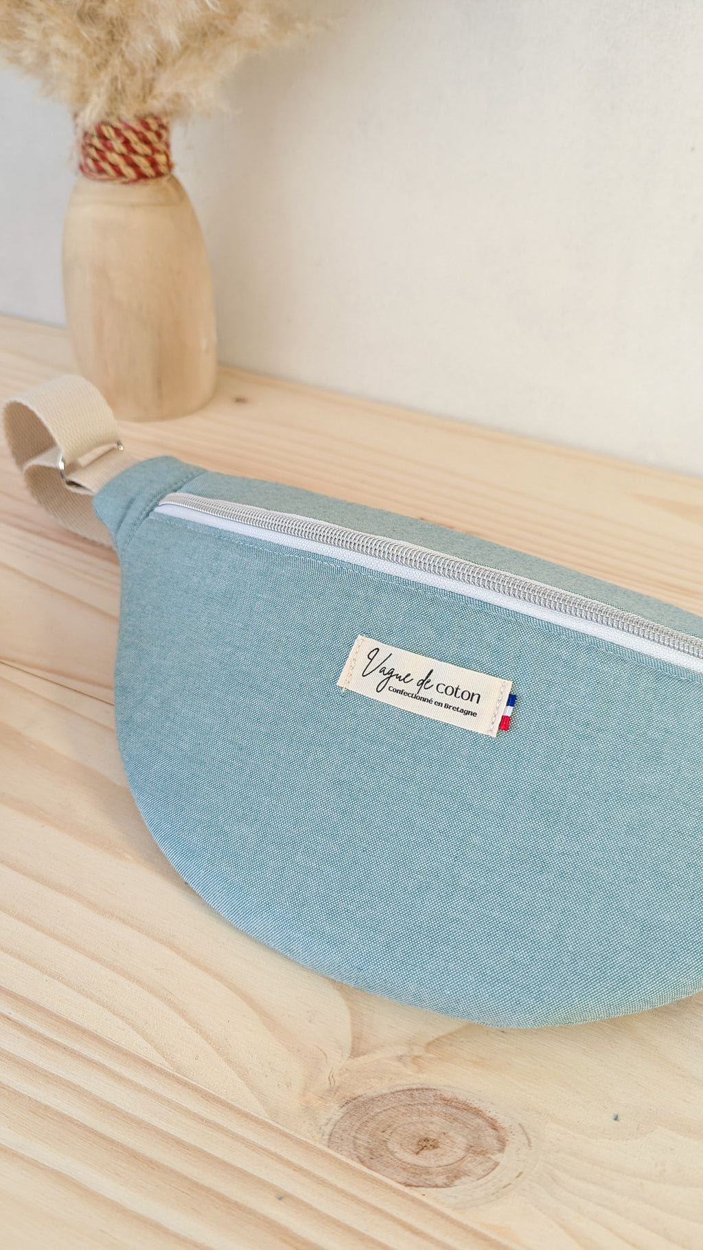 Sac banane Vert d'eau