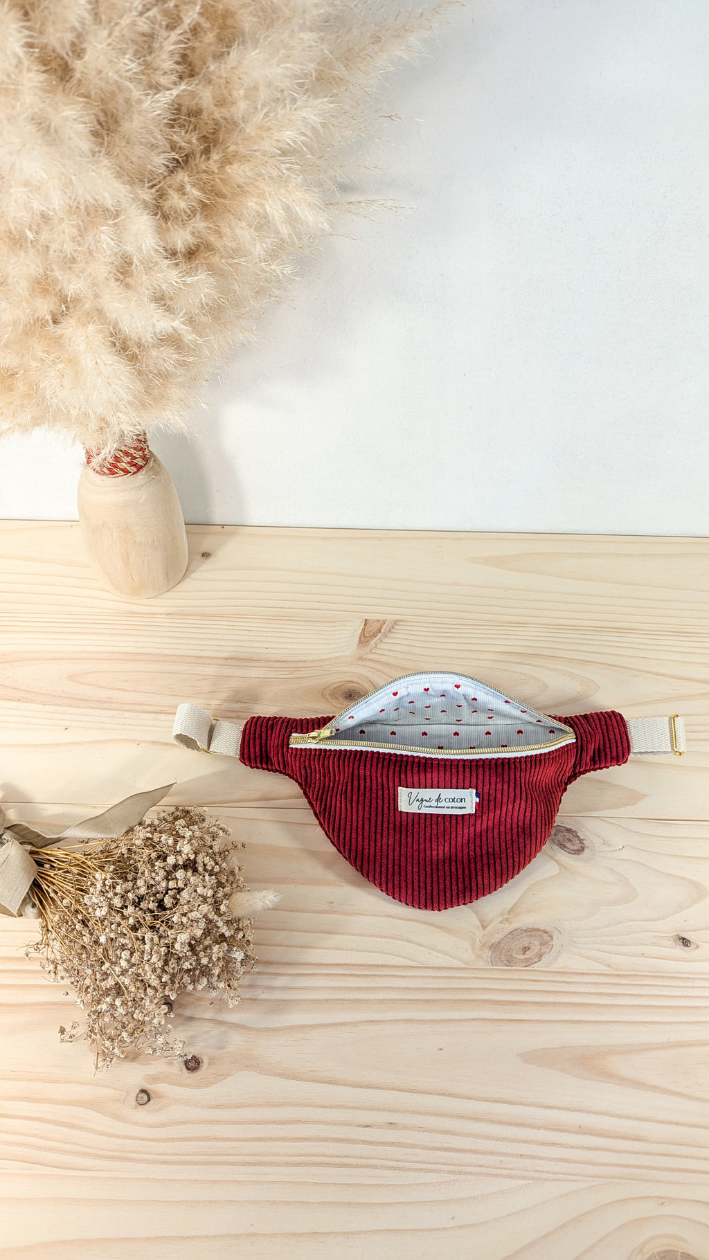 Mini Sac banane - Velours côtelé