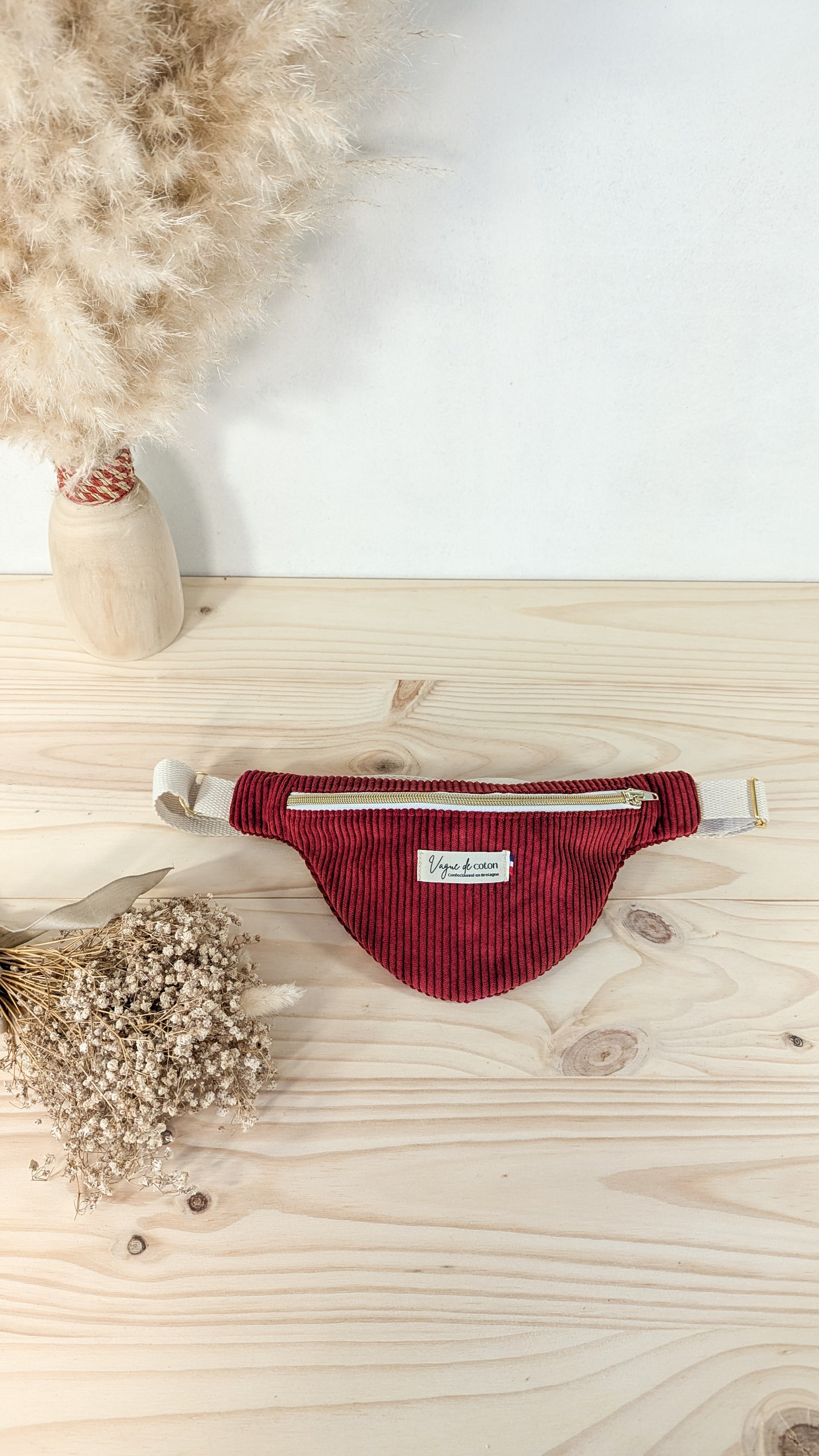 Mini Sac banane - Velours côtelé