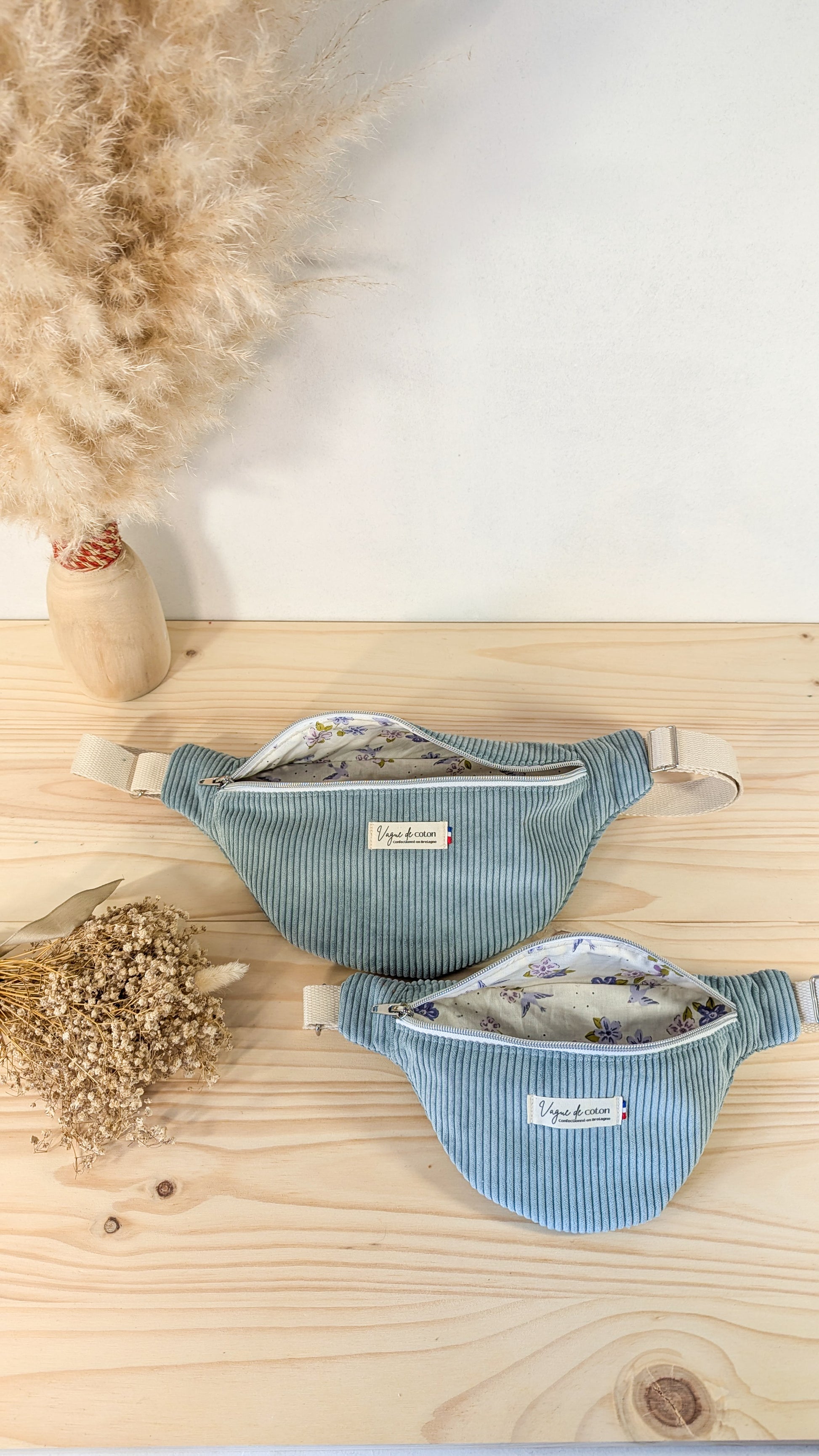 Mini Sac banane - Velours côtelé