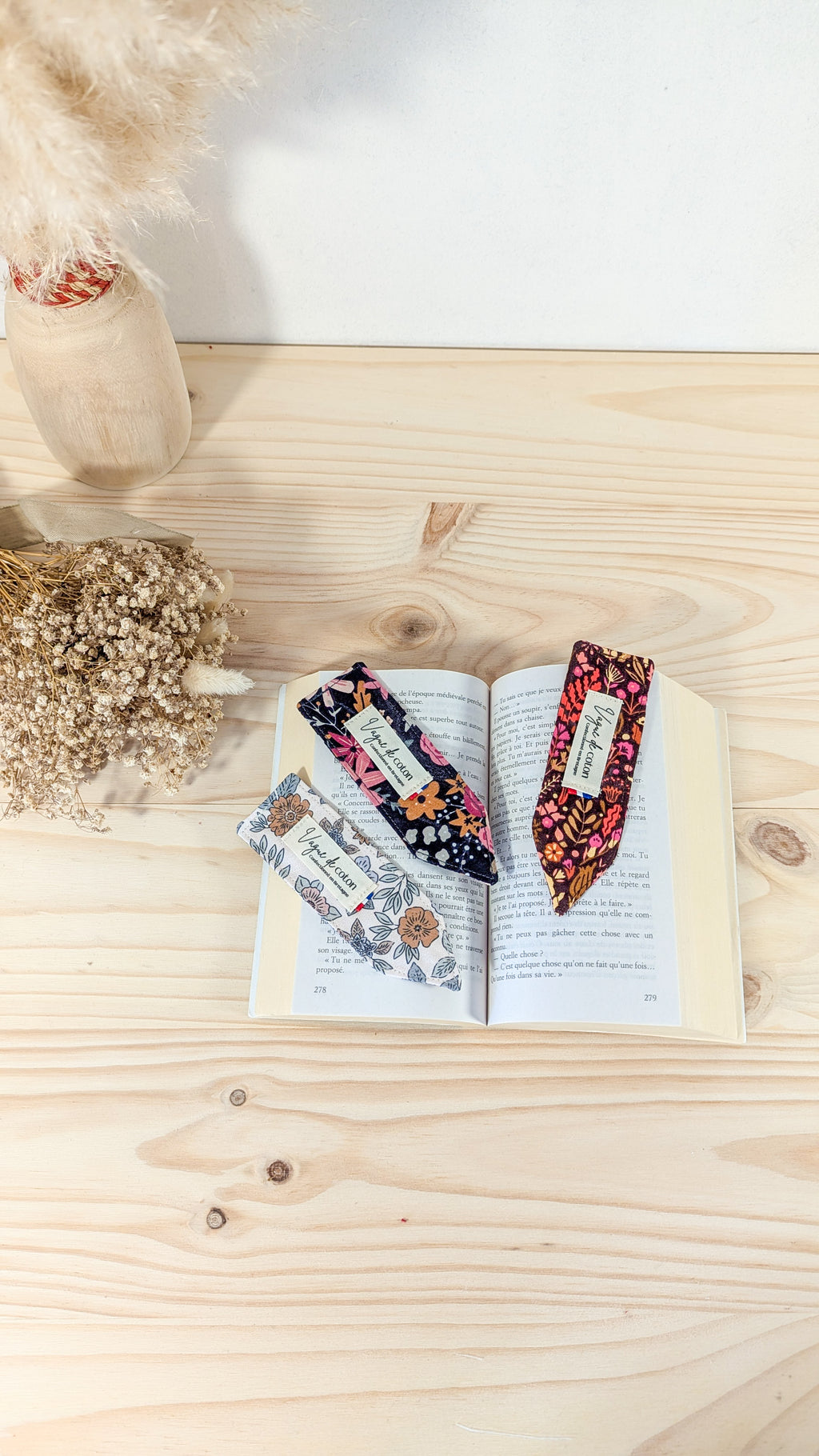 Marque-page - plusieurs coloris