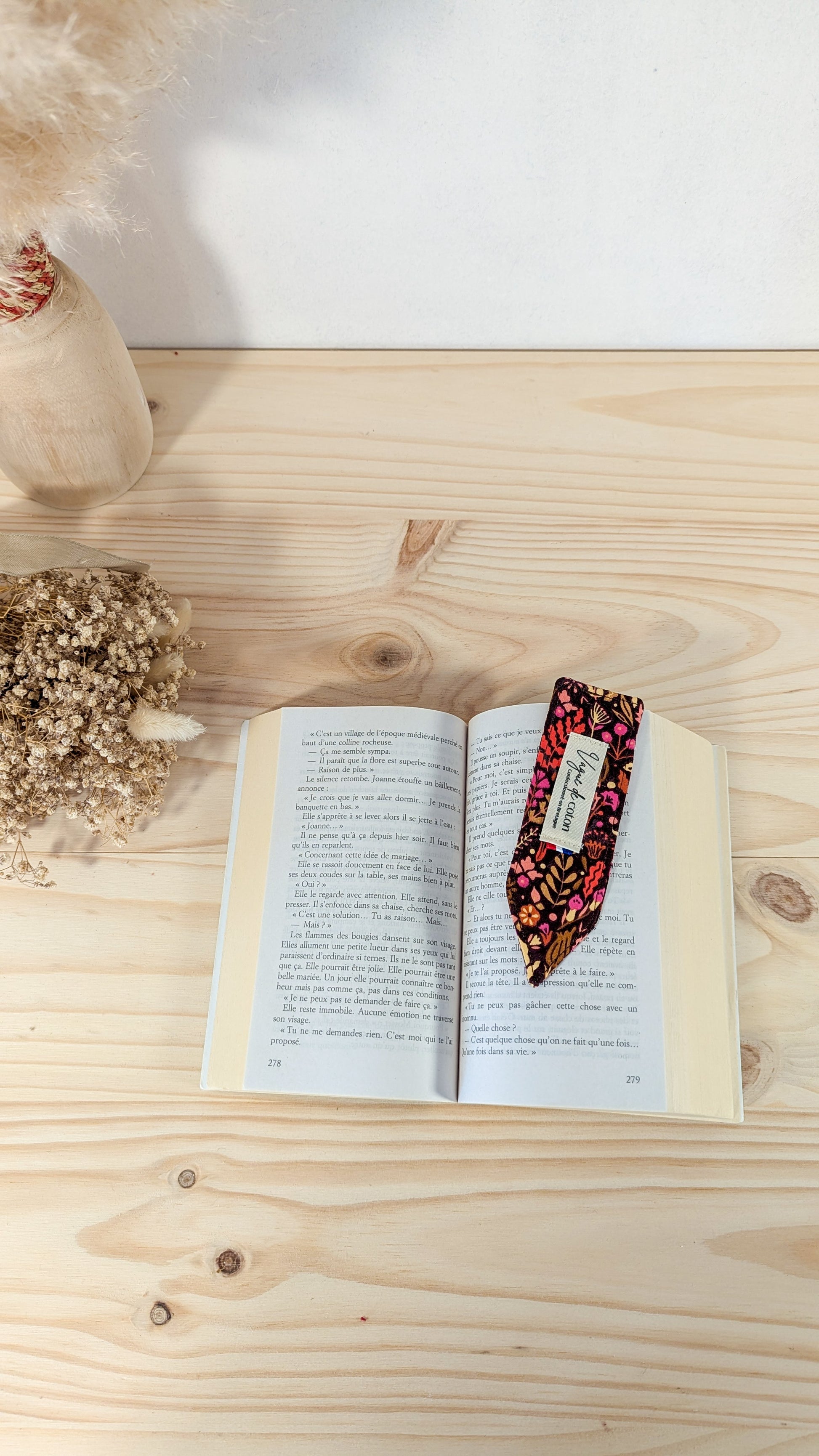 Marque-page - plusieurs coloris