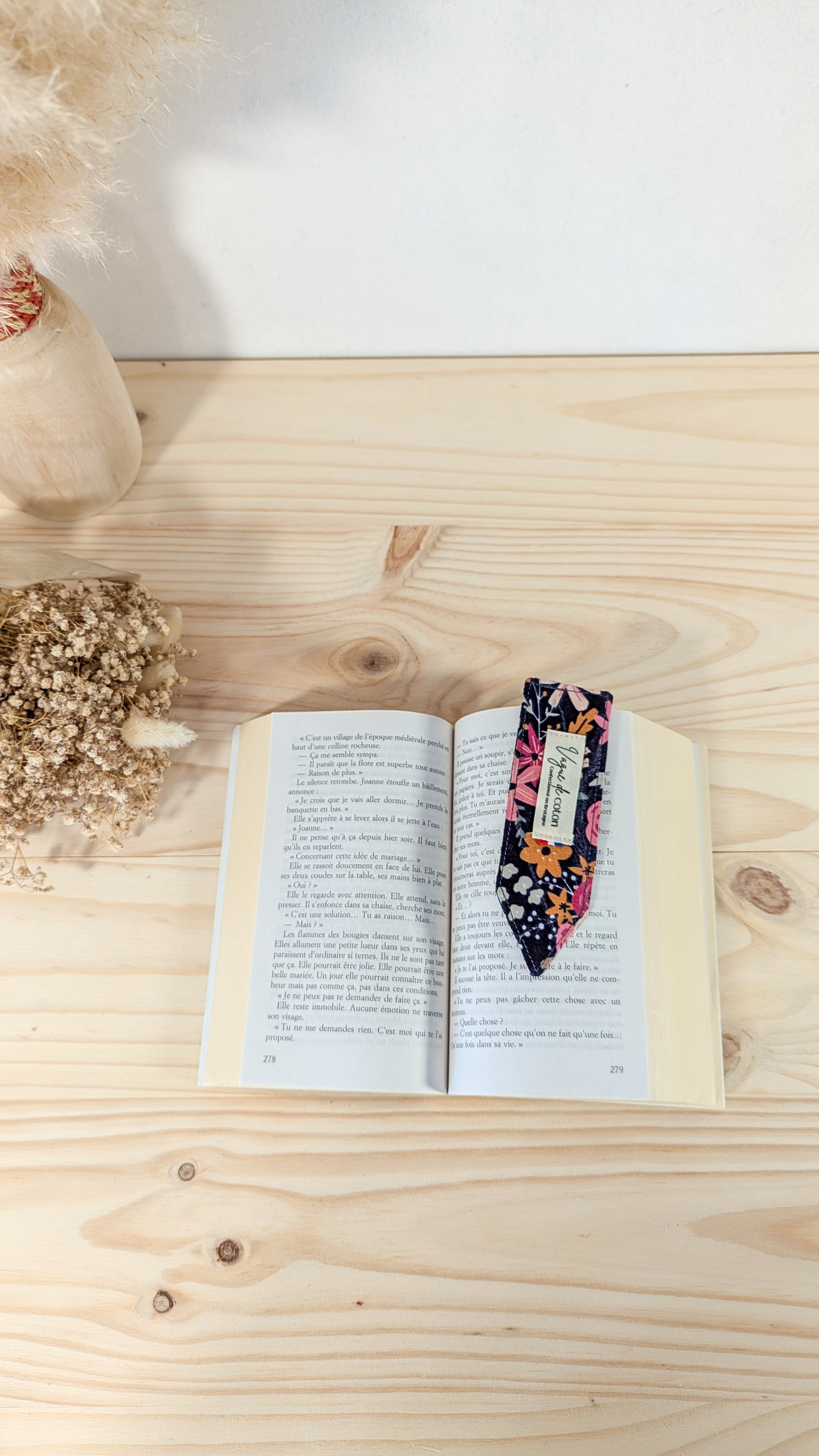 Marque-page - plusieurs coloris