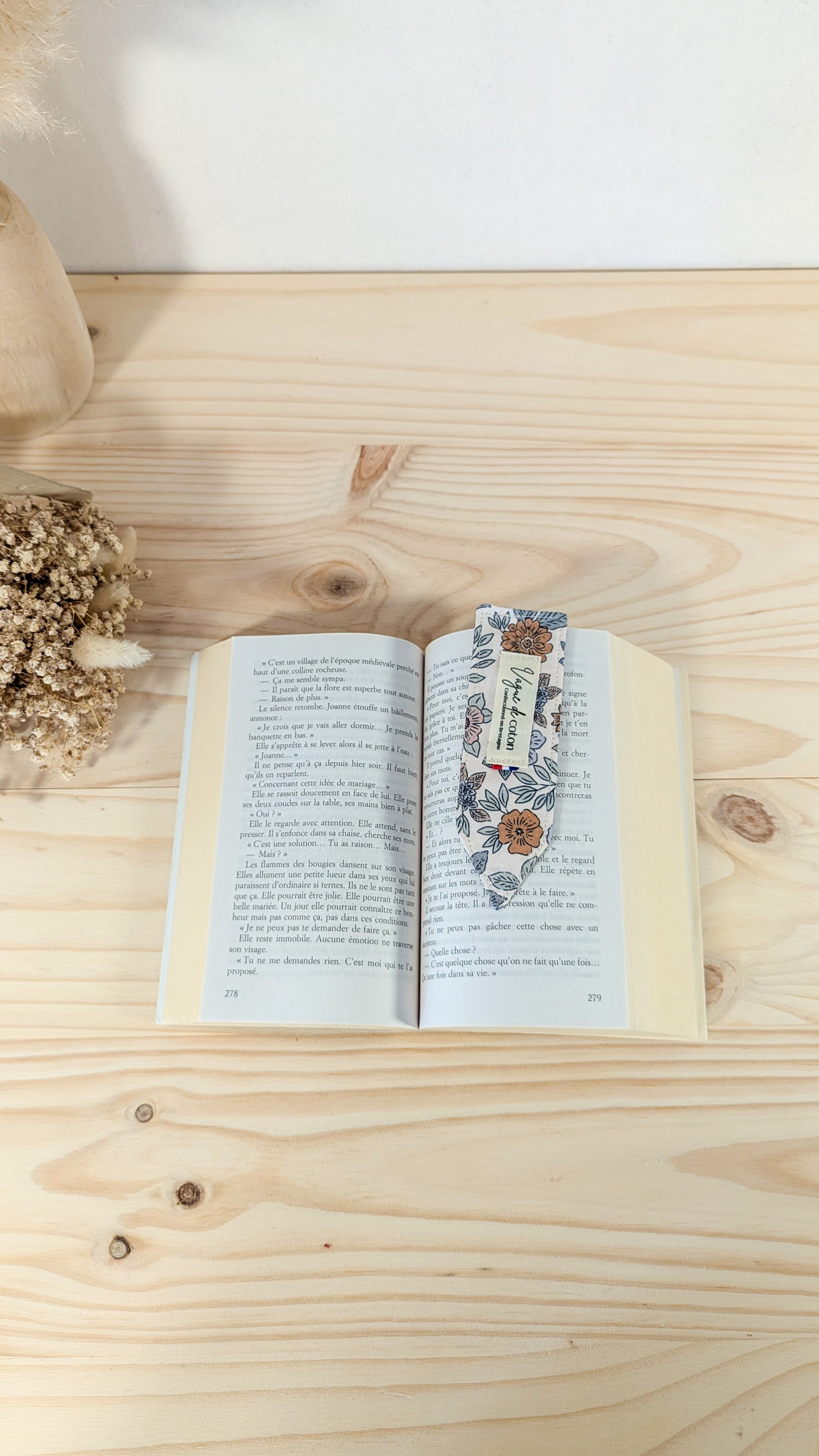 Marque-page - plusieurs coloris