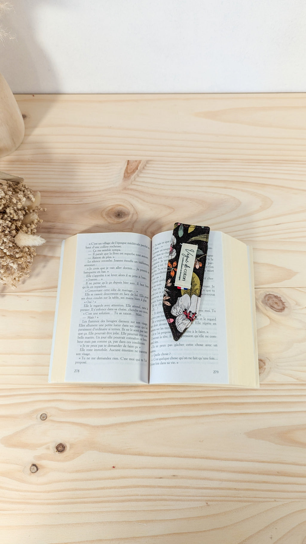 Marque-page - plusieurs coloris