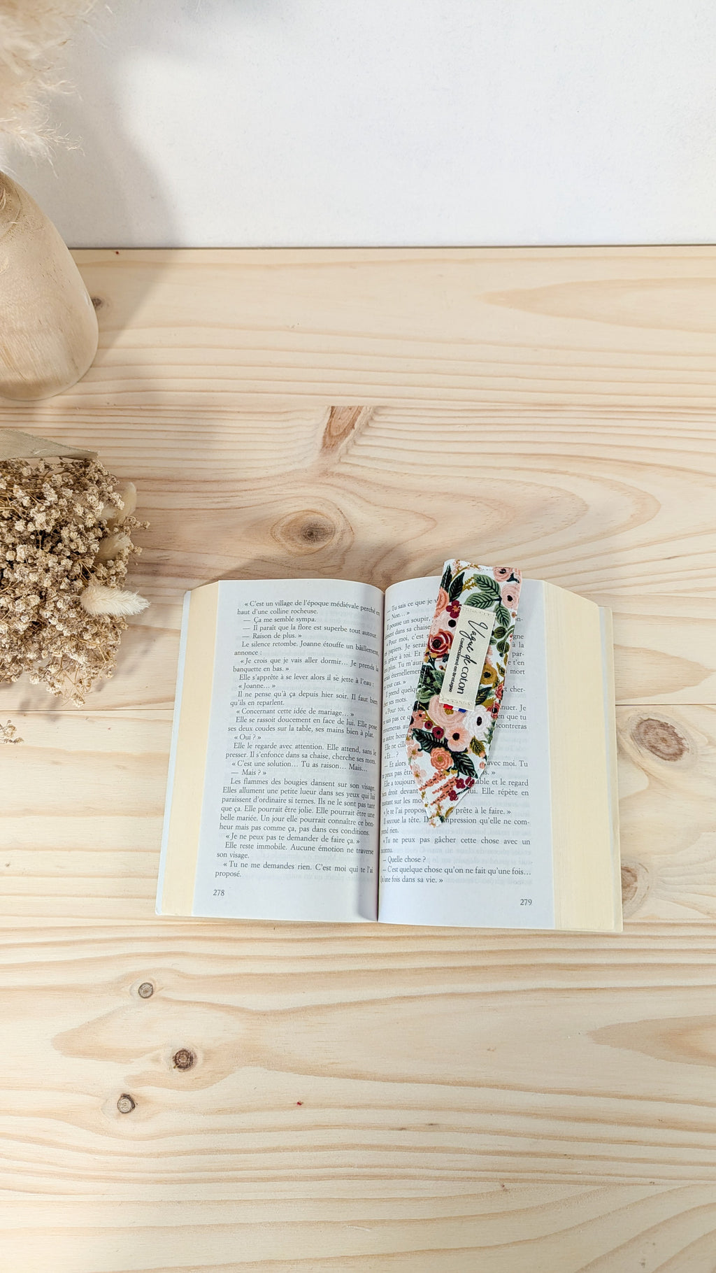 Marque-page - plusieurs coloris