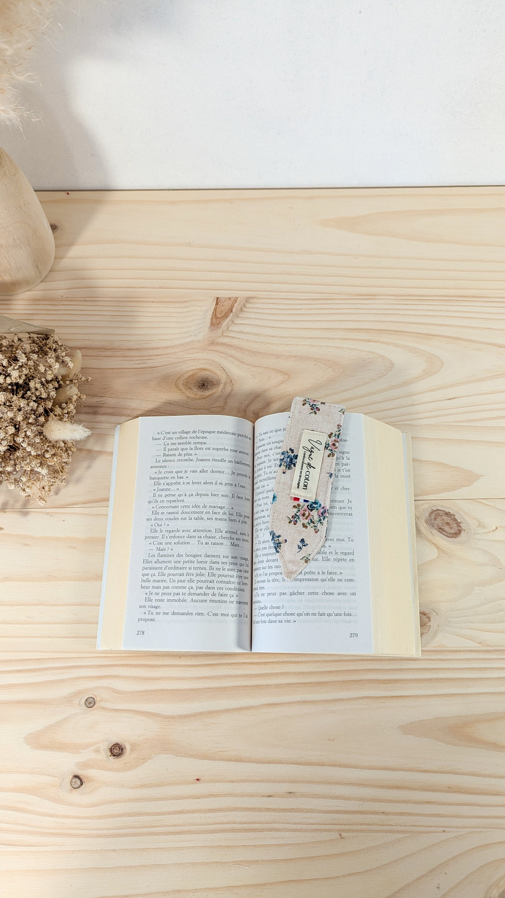 Marque-page - plusieurs coloris