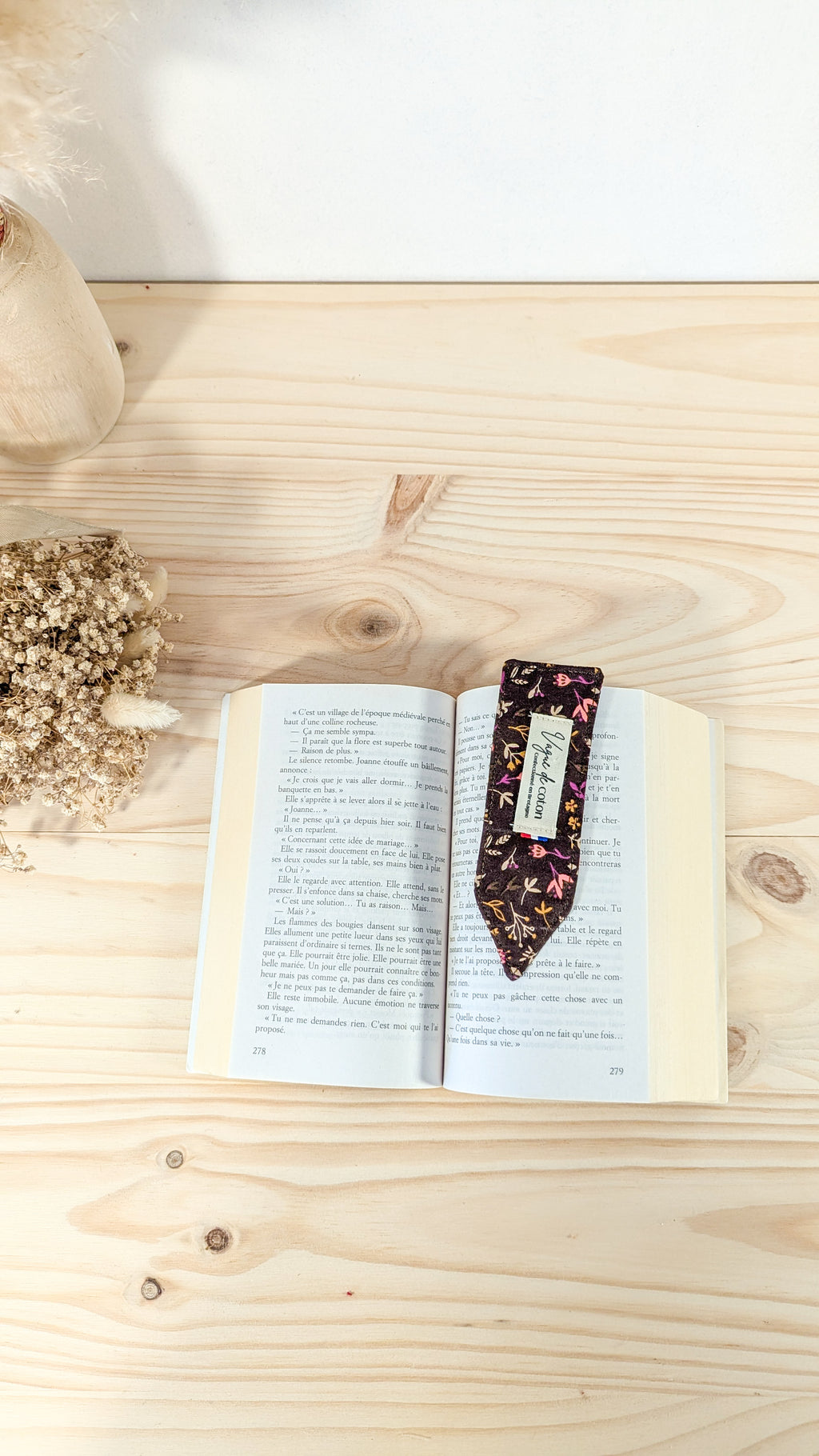 Marque-page - plusieurs coloris