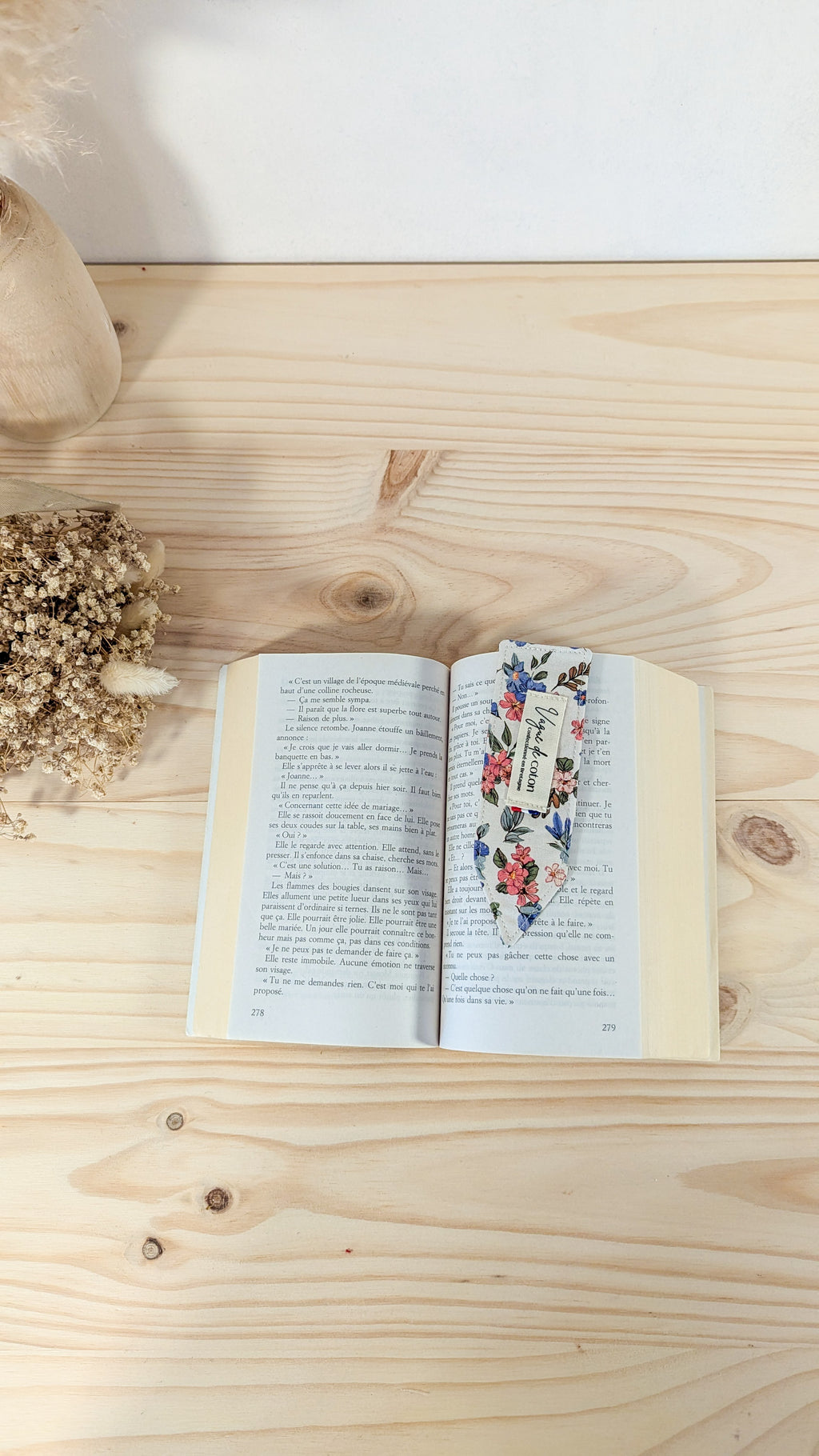 Marque-page - plusieurs coloris