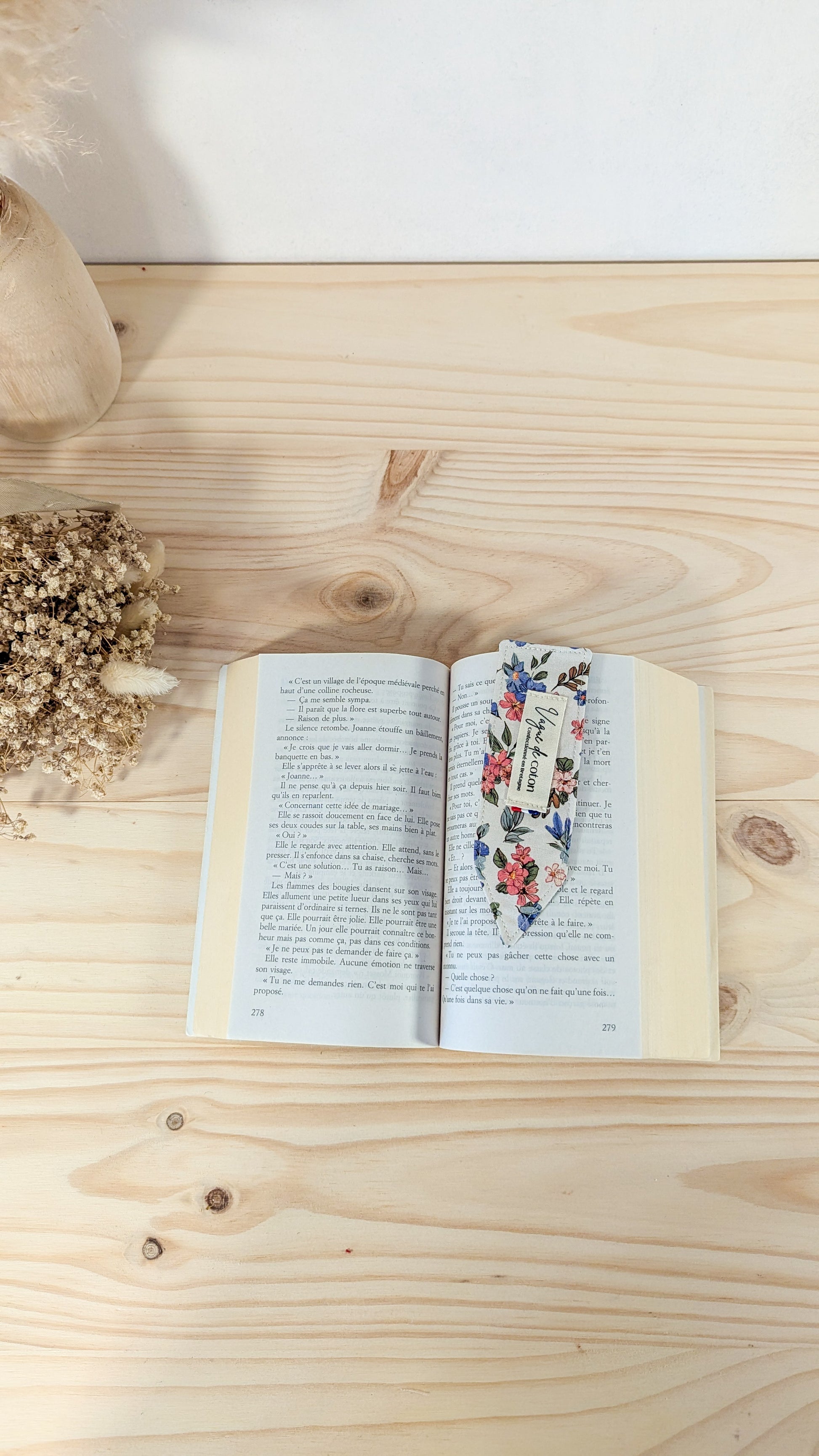 Marque-page - plusieurs coloris