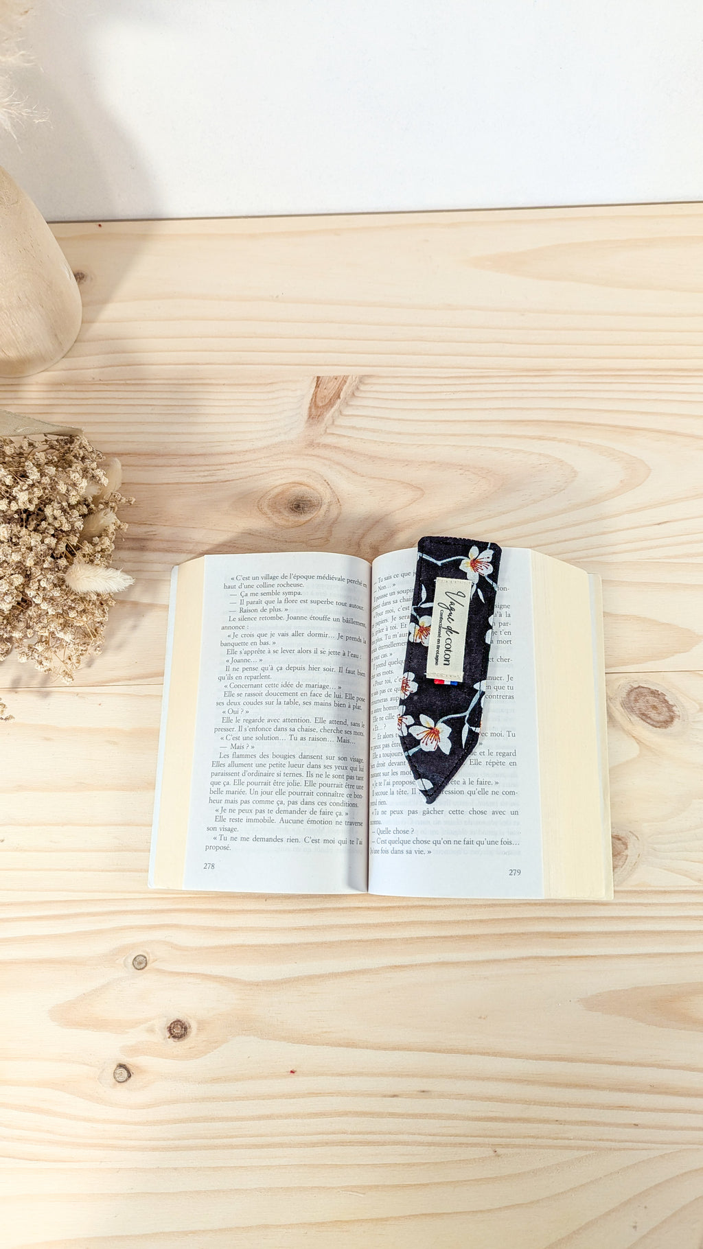 Marque-page - plusieurs coloris