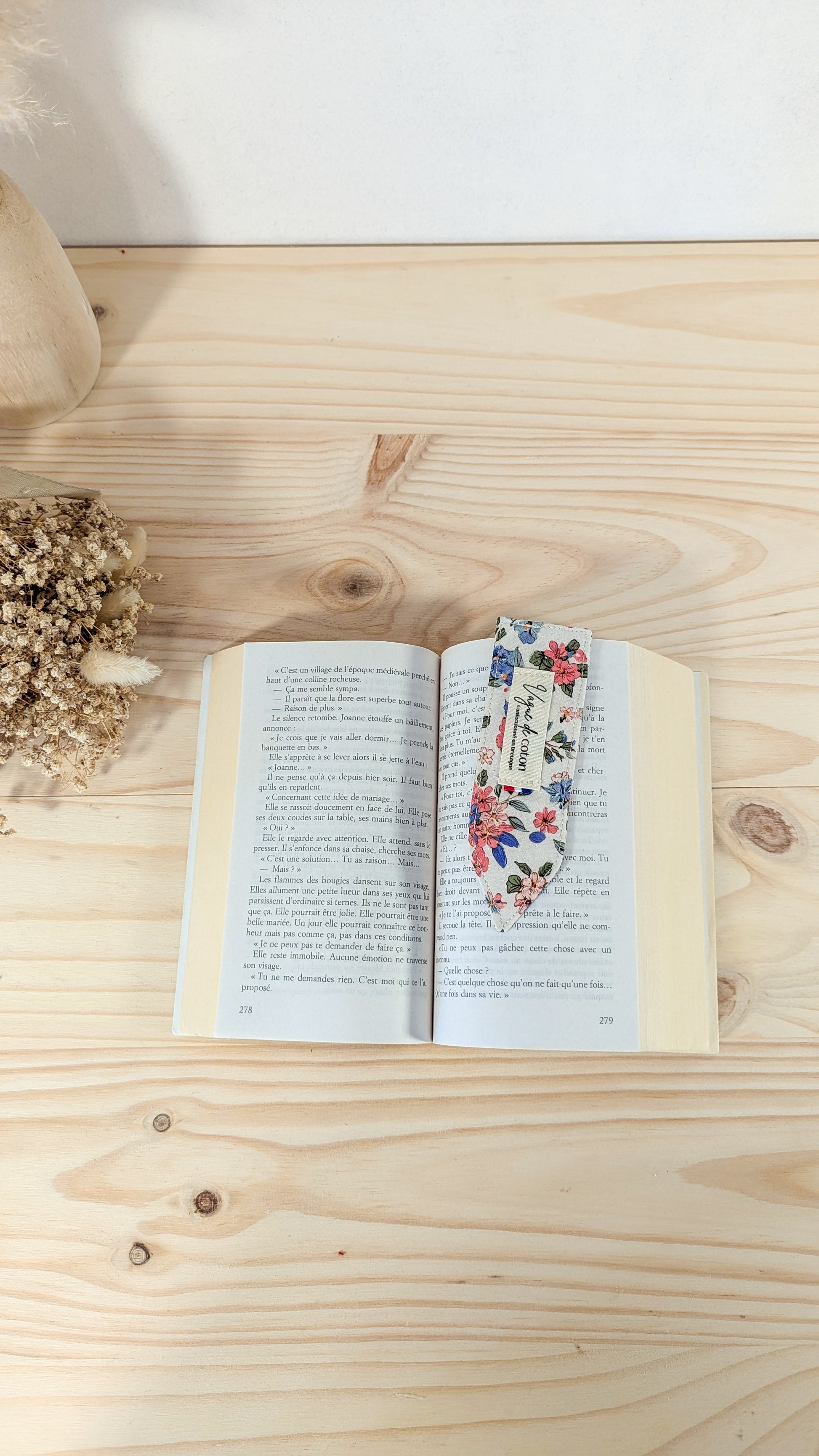 Marque-page - plusieurs coloris