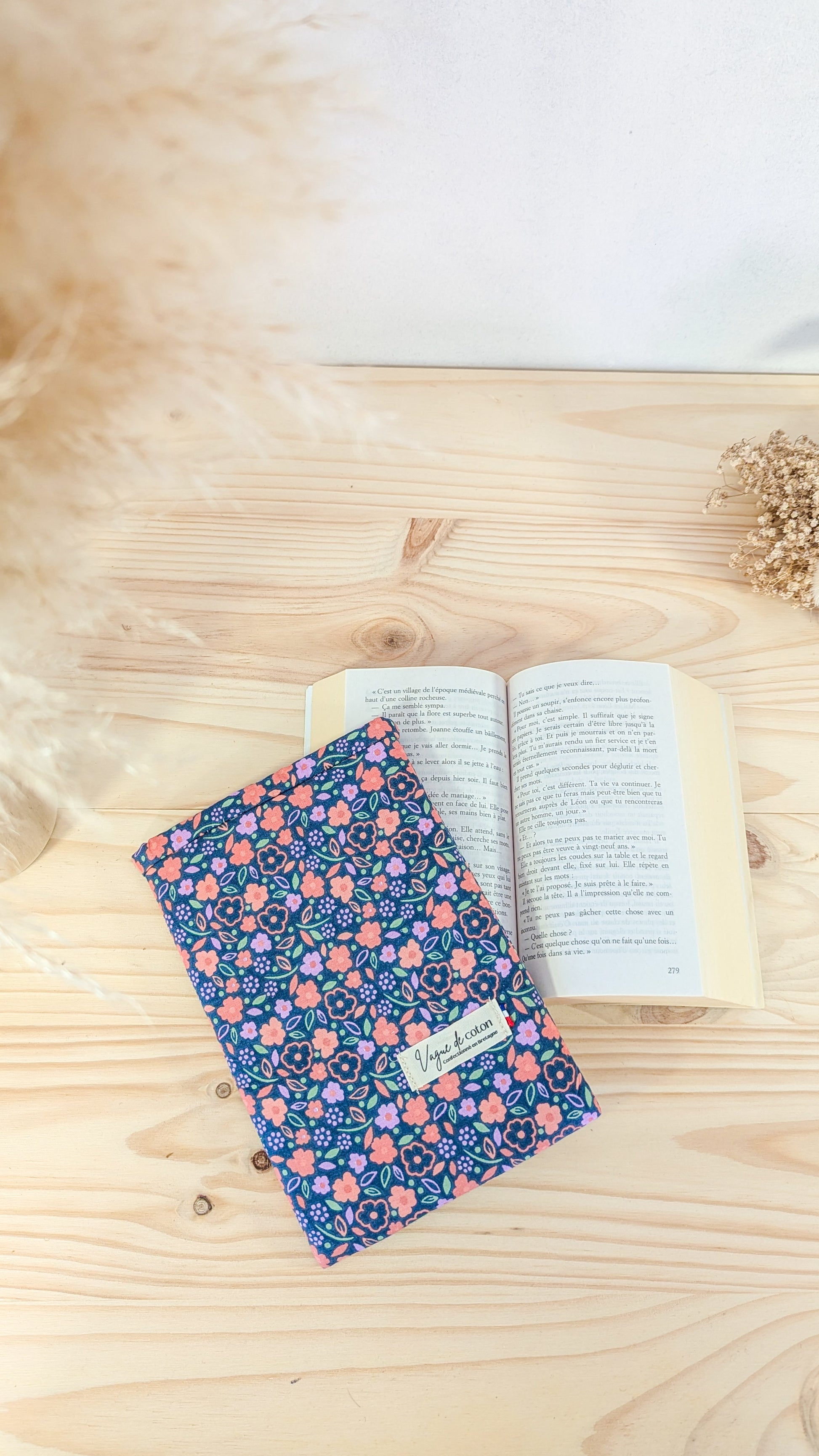 Pochette à livre personnalisée - format poche