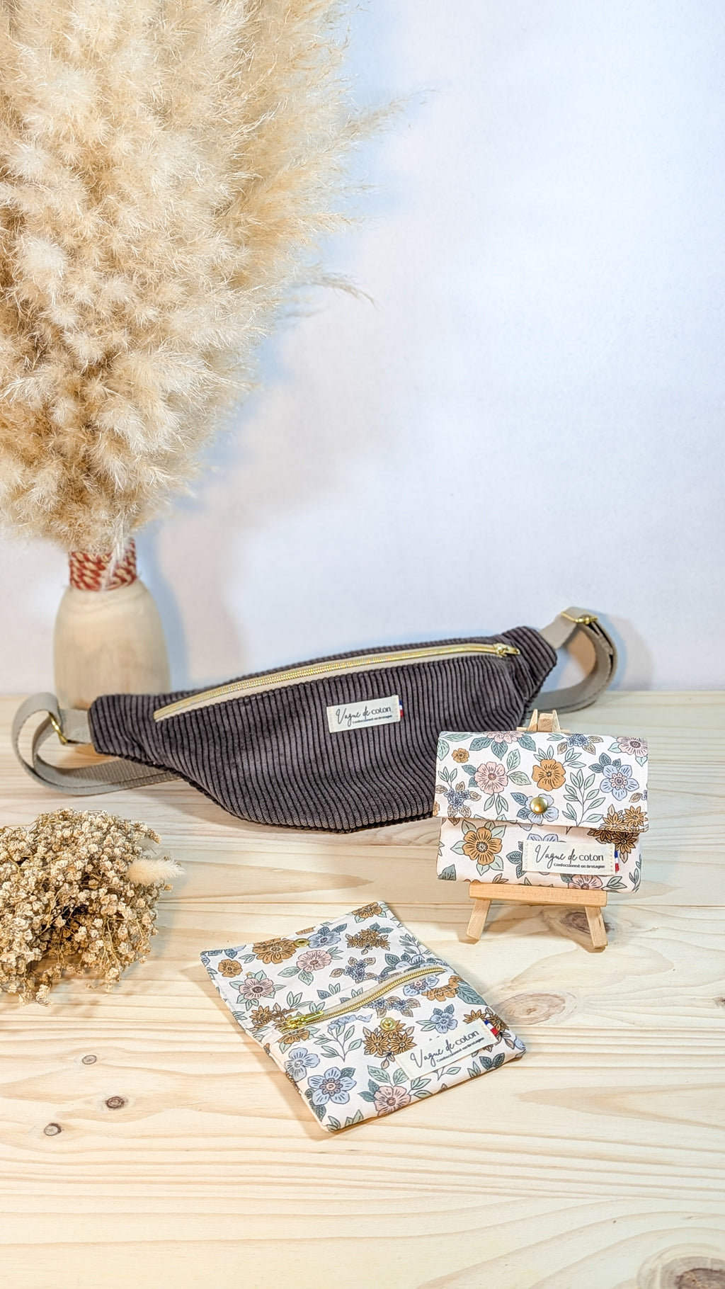 Porte-monnaie Fleurs d'automne