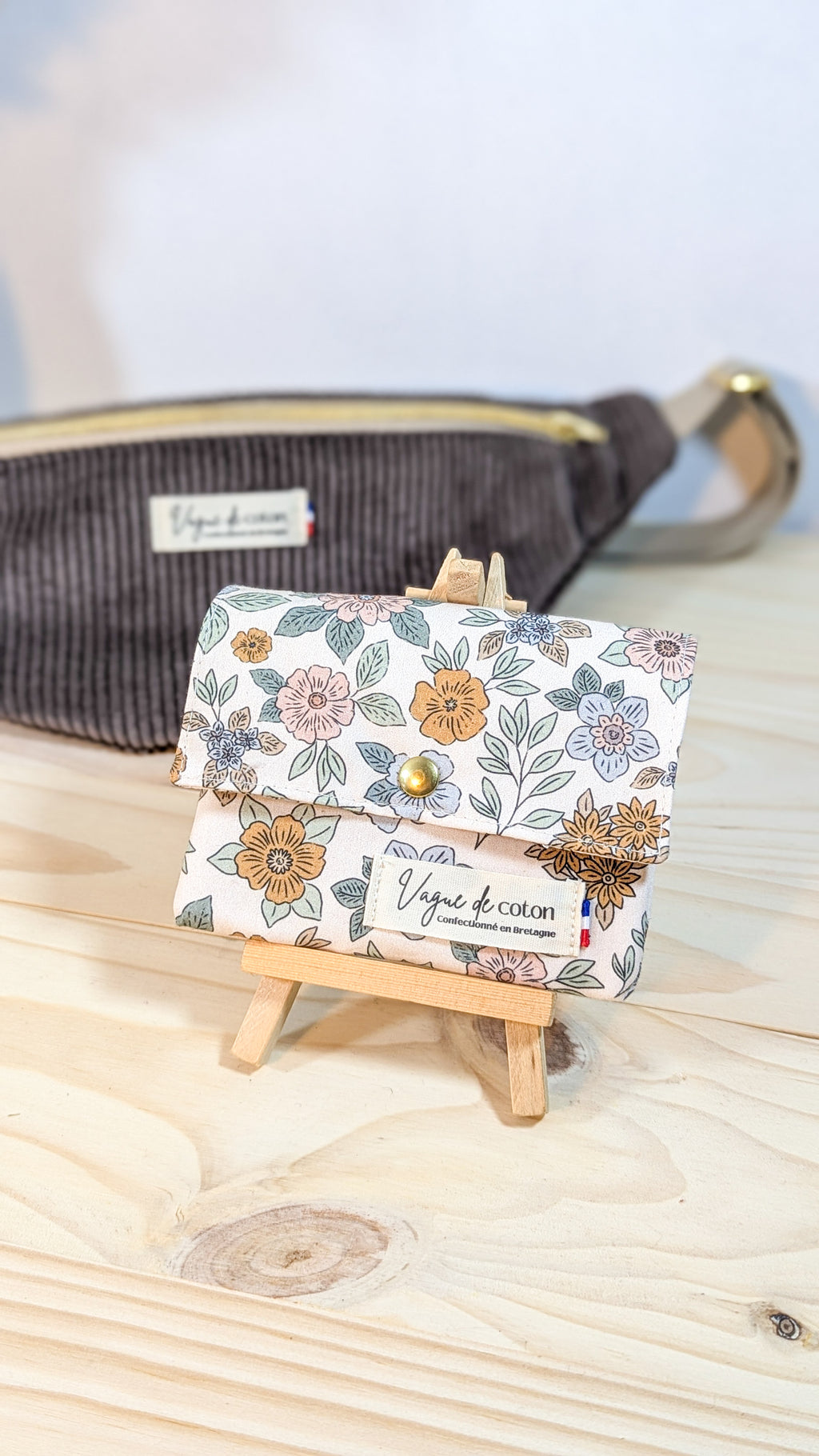 Porte-monnaie Fleurs d'automne