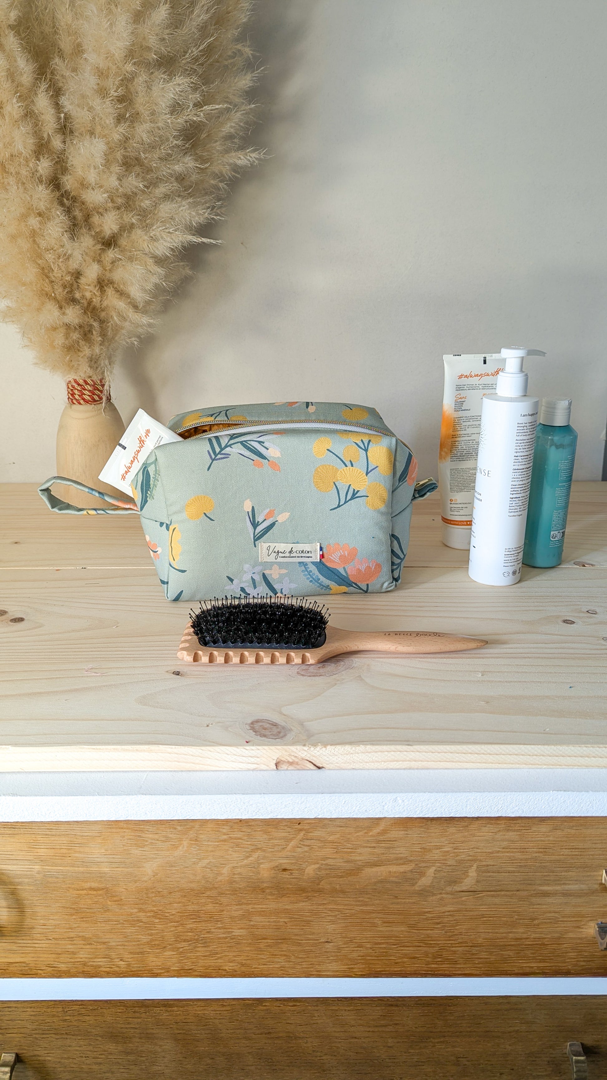 Grande trousse de toilette Bouquet de fleurs