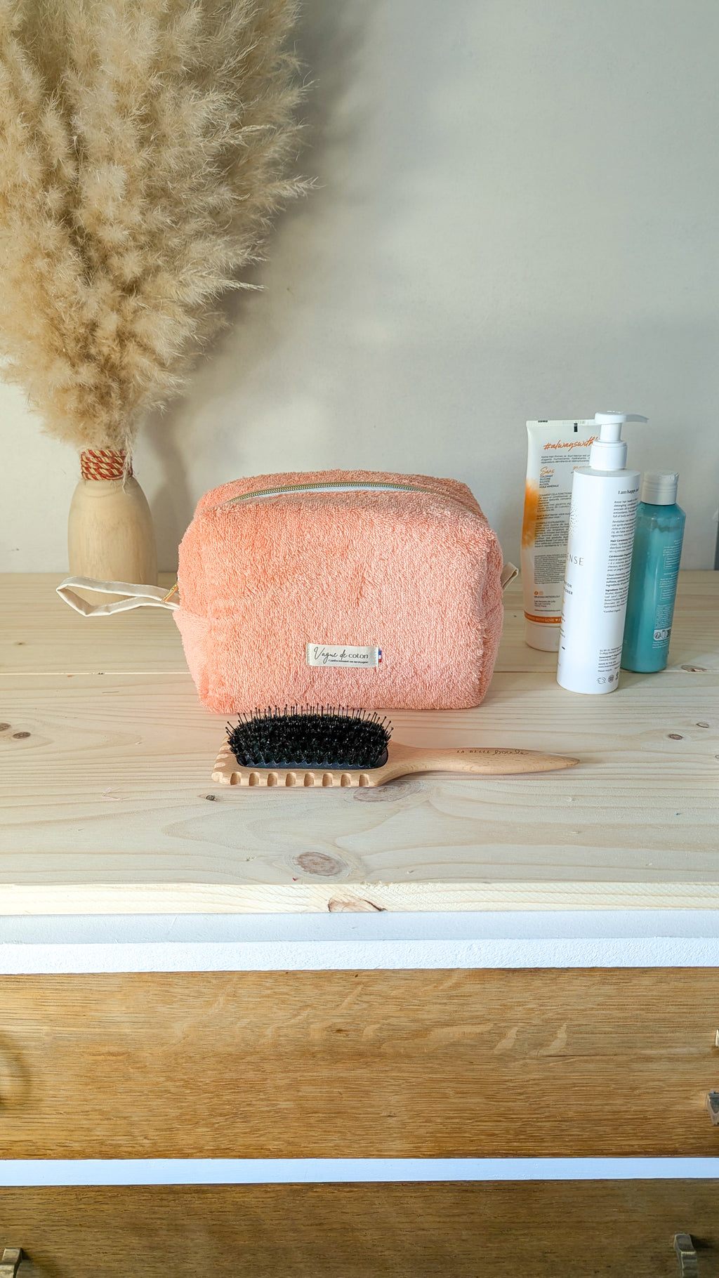 Grande trousse de toilette personnalisée