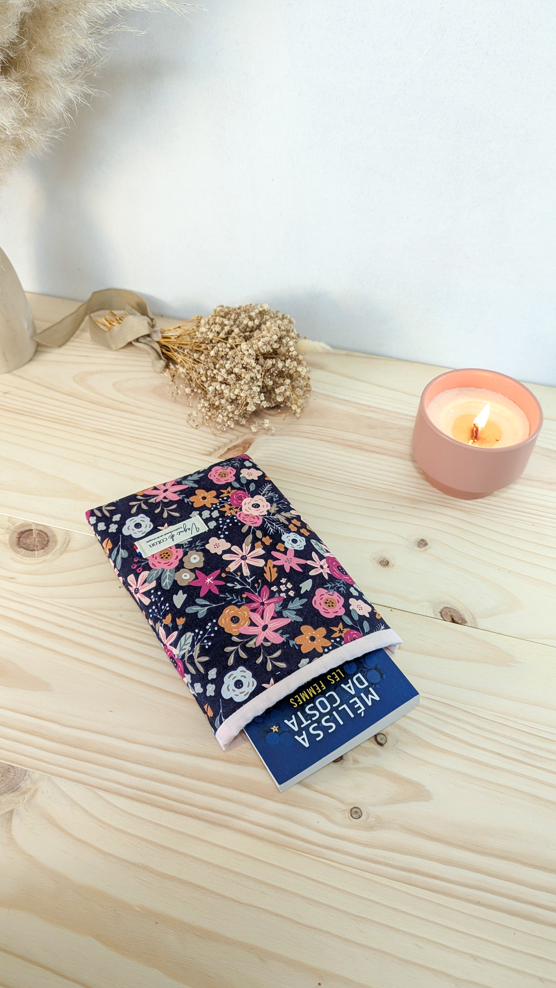 Pochette à livre personnalisée - format poche