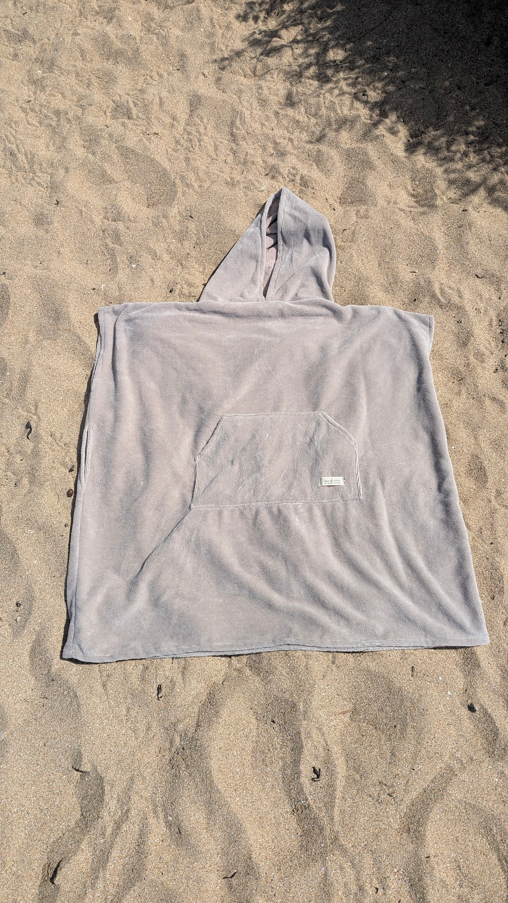 Poncho de bain en éponge de bambou personnalisé