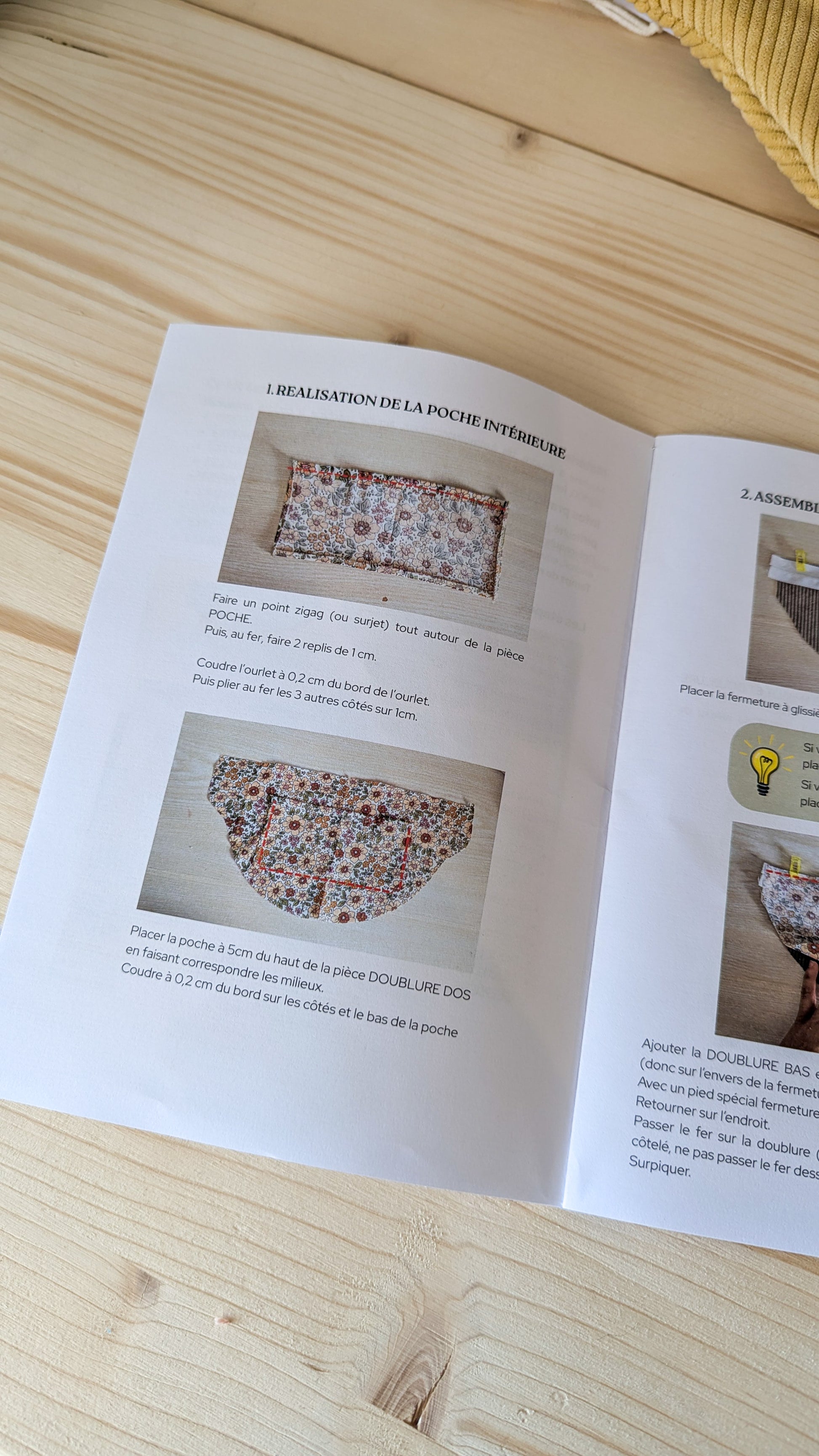 KIT COUTURE DIY - Sac banane