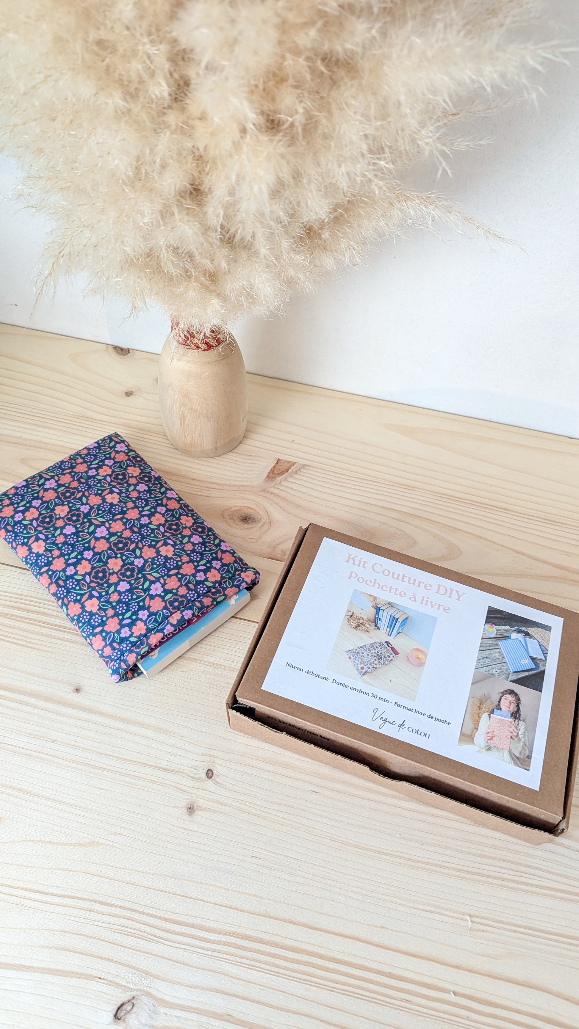KIT COUTURE DIY - Pochette à livre