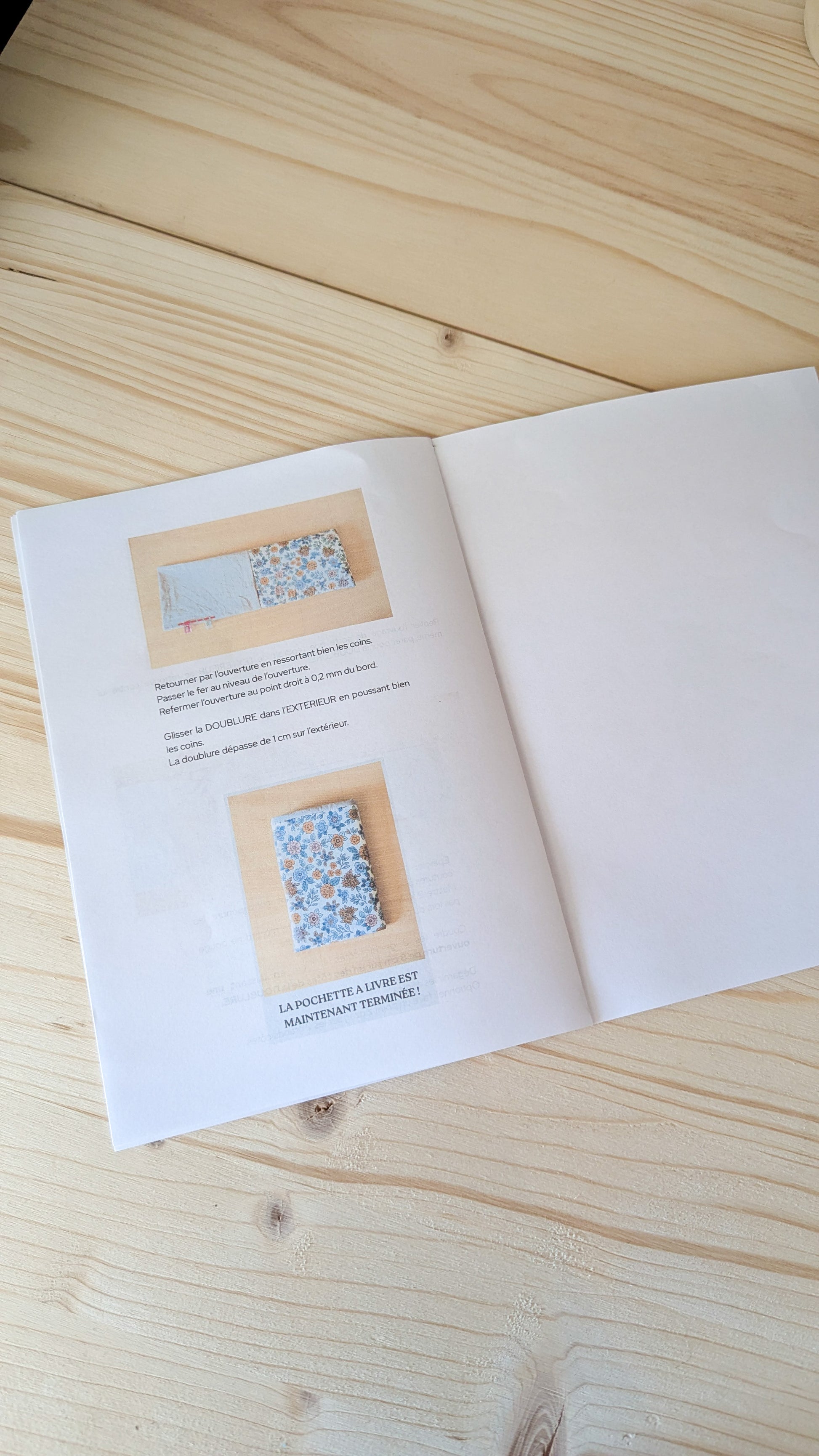 KIT COUTURE DIY - Pochette à livre