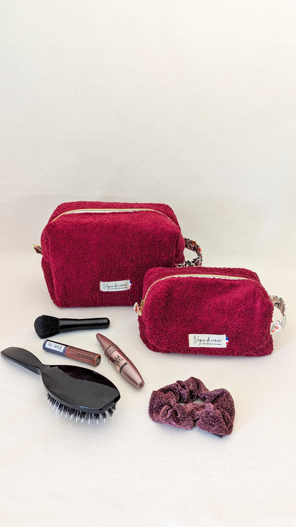 Grande trousse de toilette personnalisée