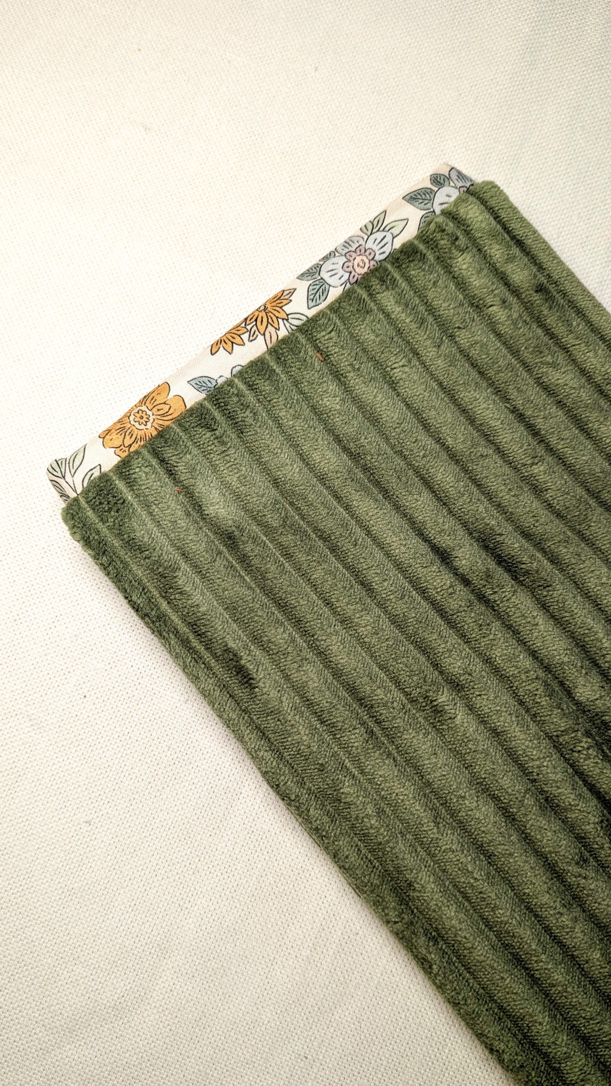 Pochette à livre Velours grosses côtes