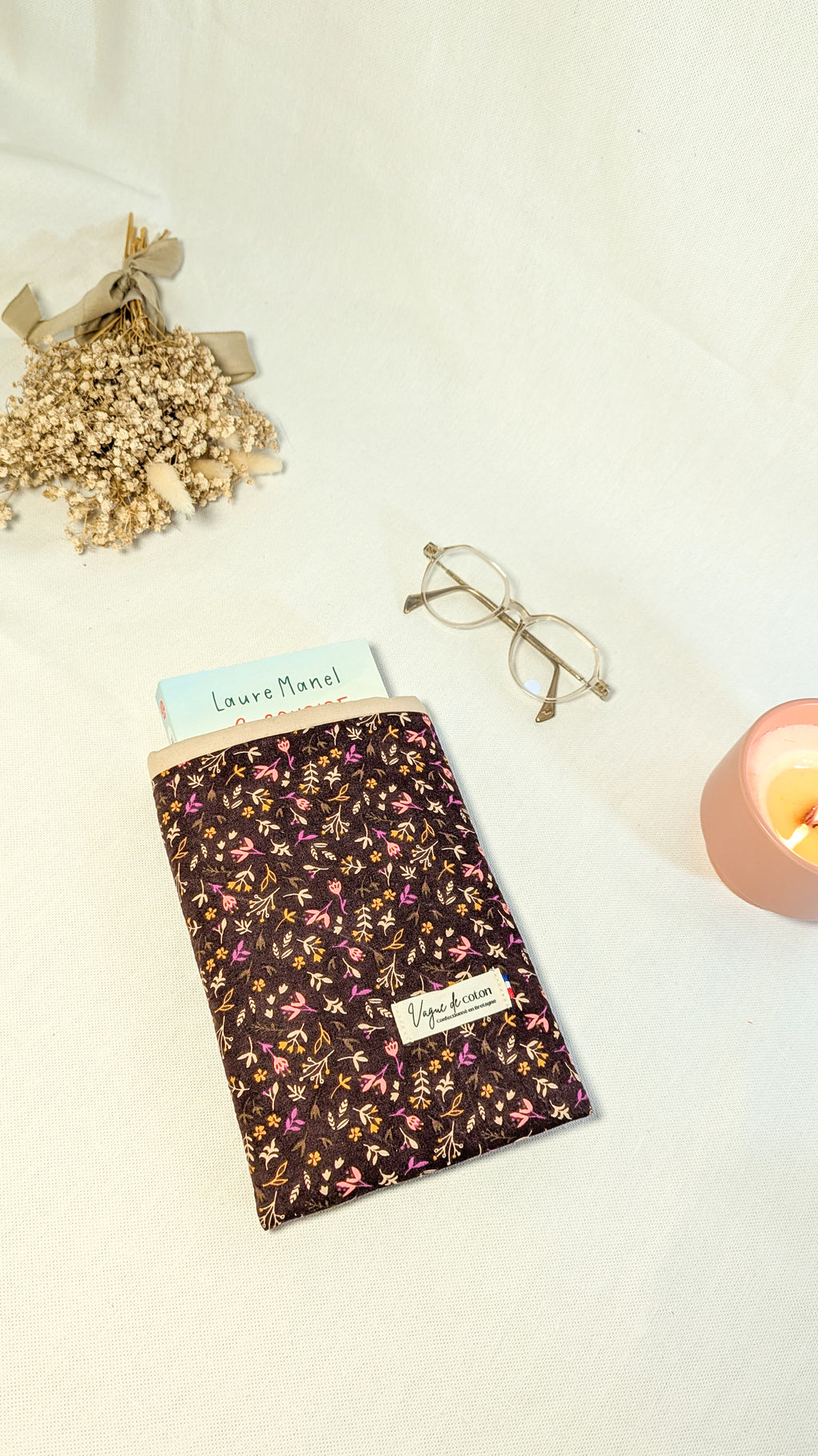 Pochette à livre personnalisée - format poche