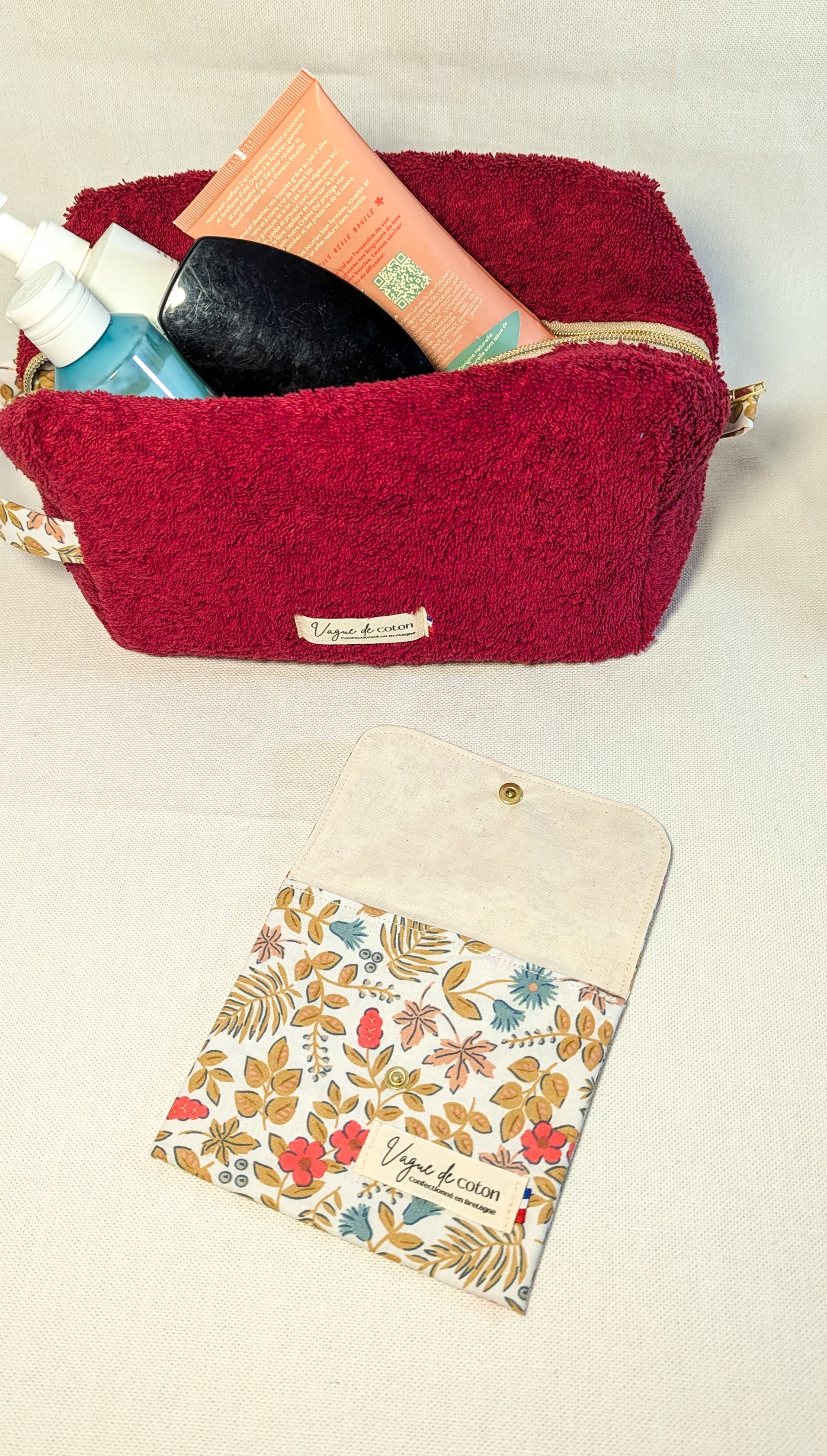 Pochette à savon - plusieurs coloris