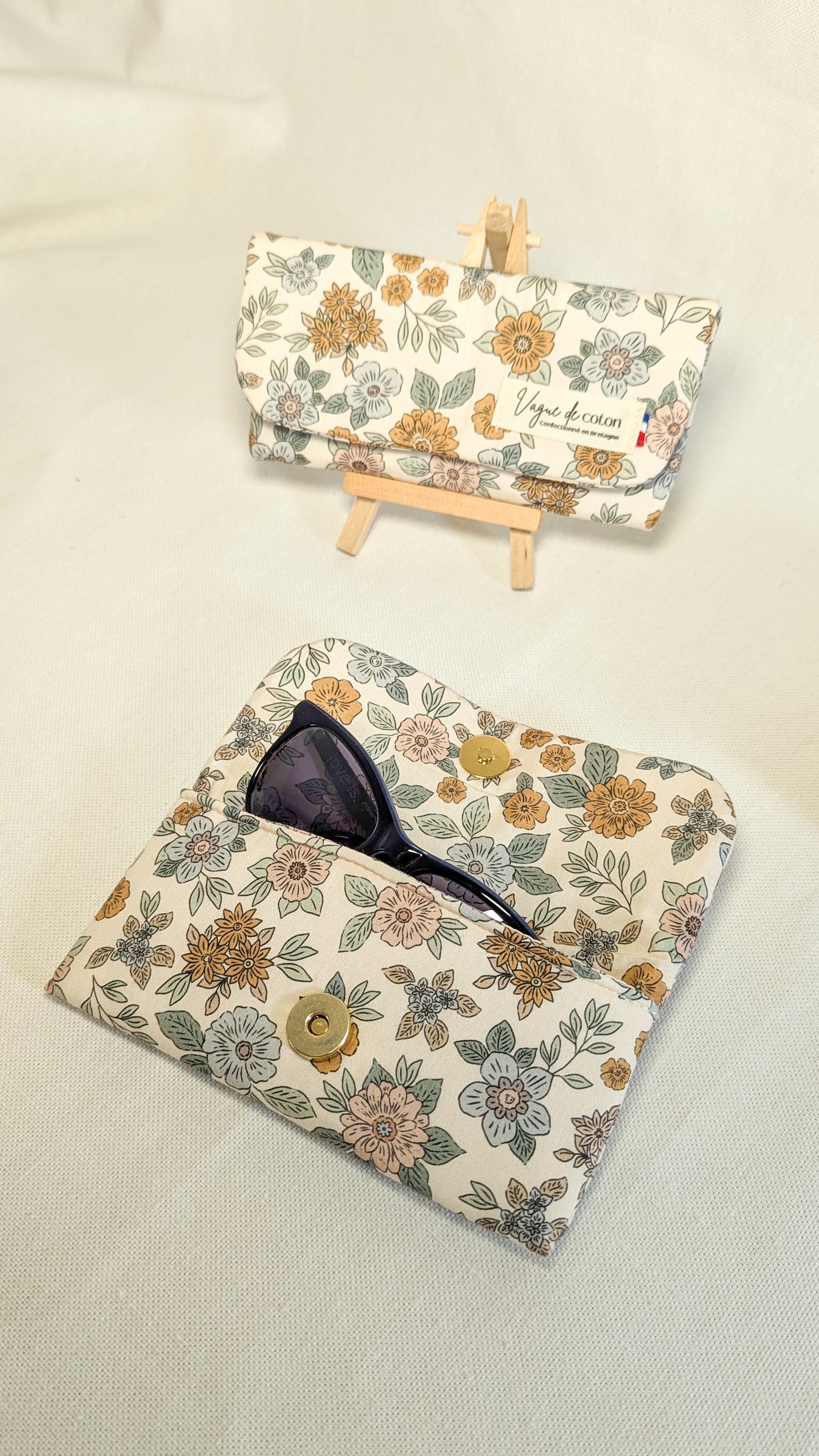Etui à lunettes Fleurs d'automne