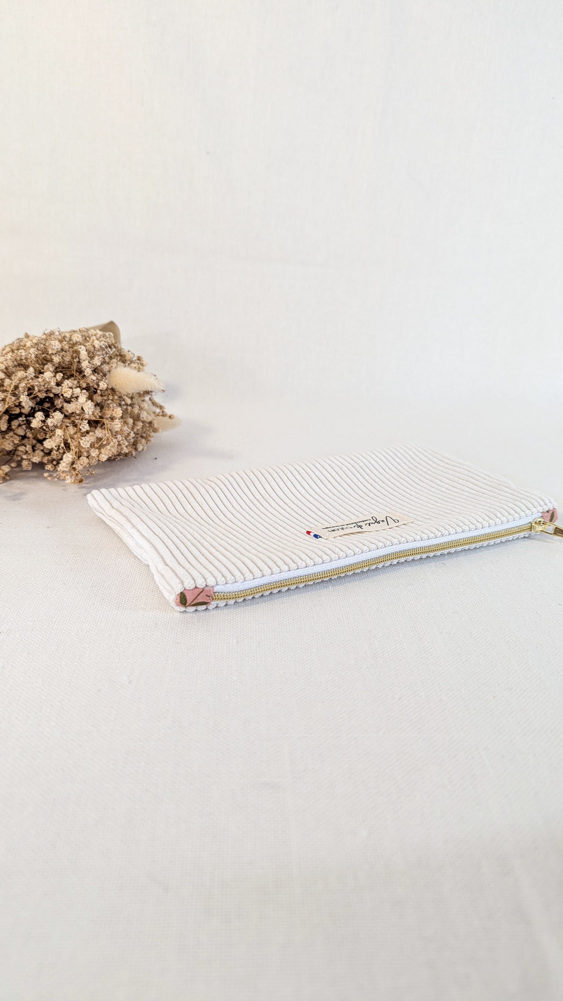 Pochette plate taille M - plusieurs coloris