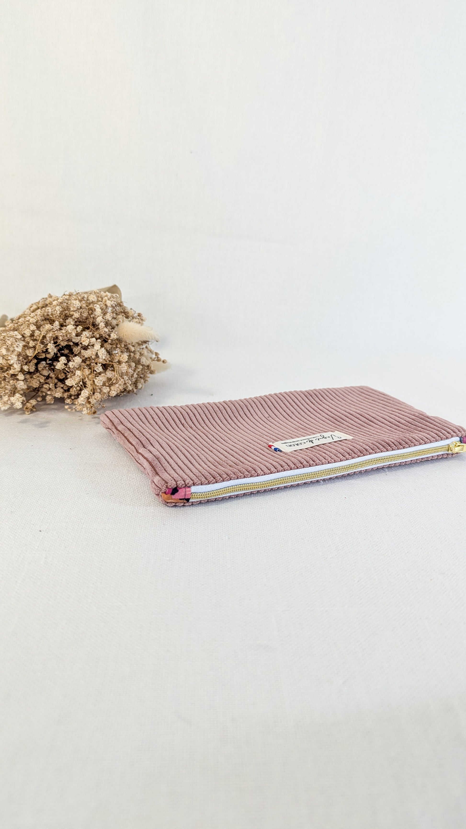 Pochette plate taille M - plusieurs coloris