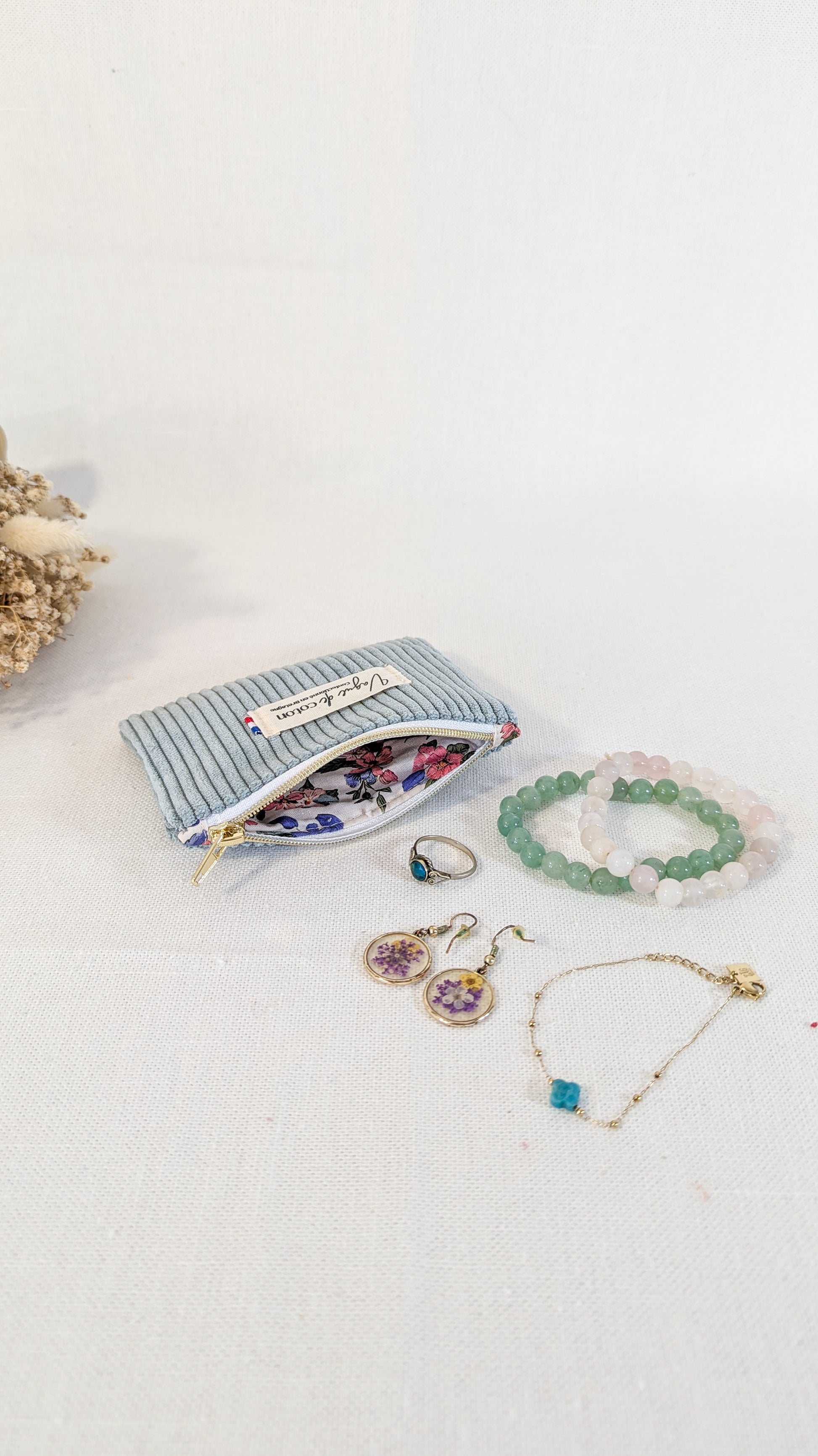 Pochette plate taille S - plusieurs coloris