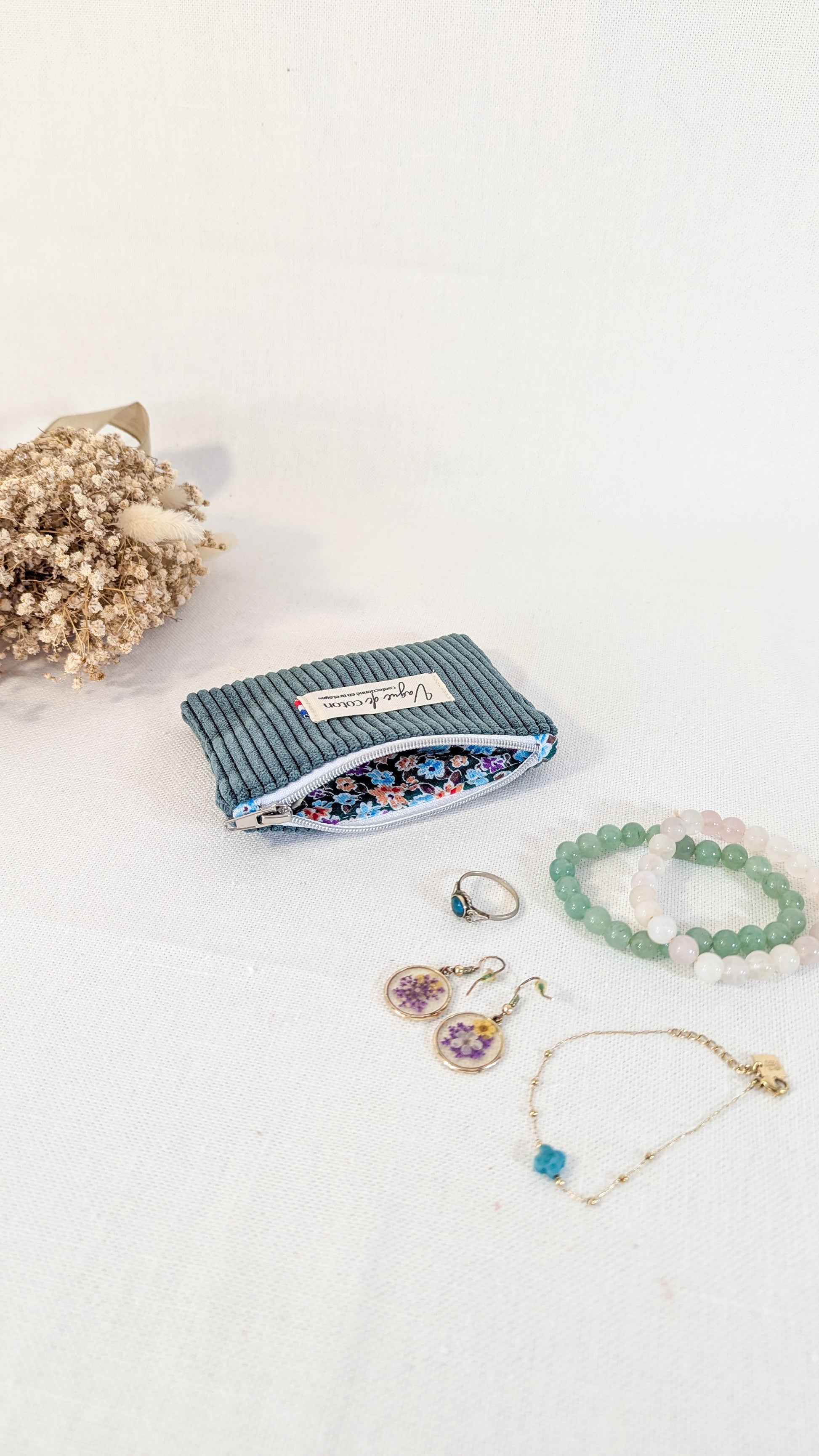 Pochette plate taille S - plusieurs coloris